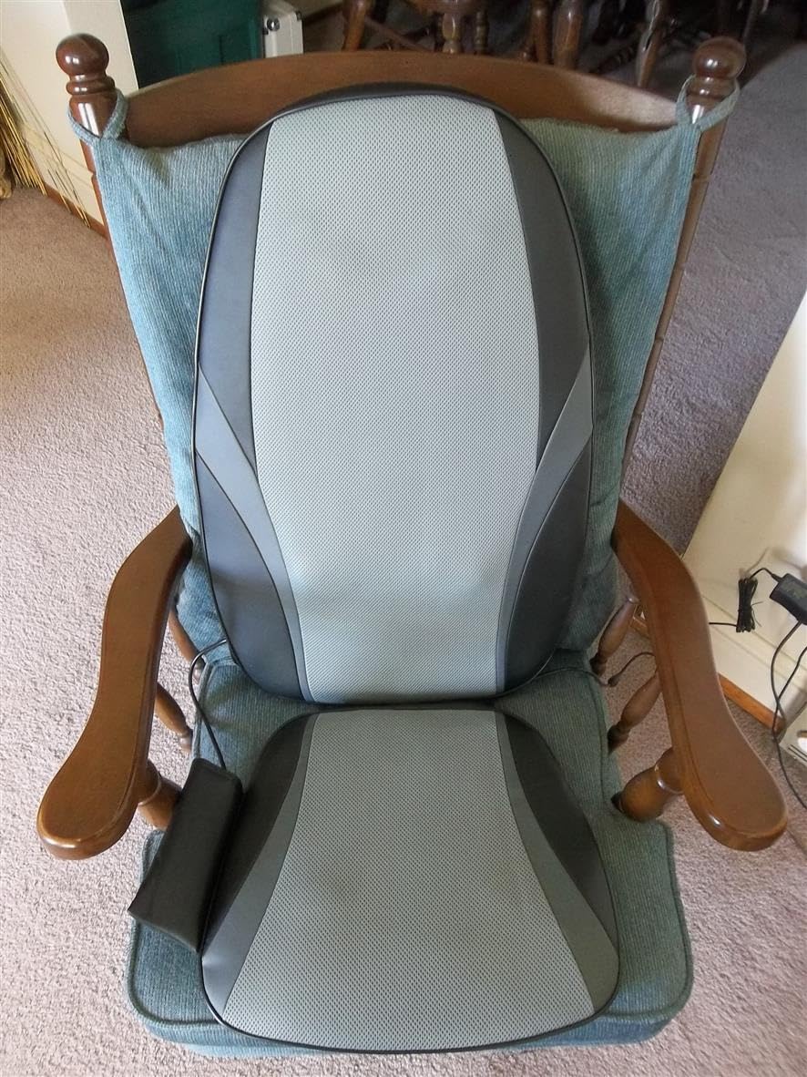 Snailax Back Massager with Heat, Gifts for Men, Women, Electric Deep Tissue Kneading Full Body Massage Chair for Back Pain, Home, Office Use, App Control customer photo 1