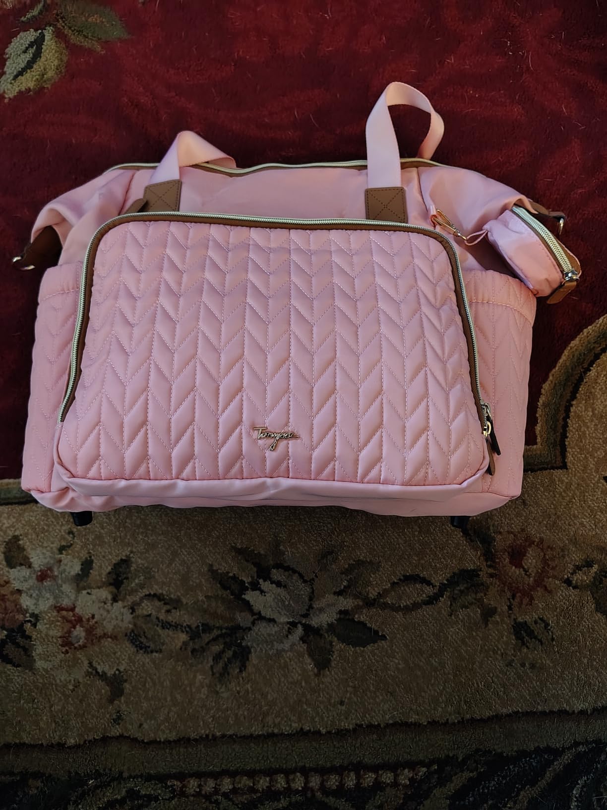 Diaper Bag Tote, Large Baby Hospital Bag for Labor Delivery Mom customer photo 2