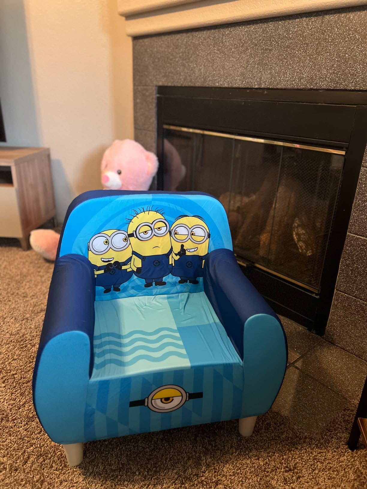 Delta Children Bluey Foam Chair, Blue customer photo 2