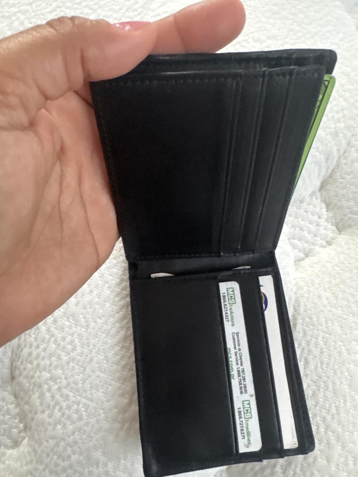Artpaxy Mens Wallet Genuine Leather Bifold RFID Blocking Wallet for Men with 1 ID Window 13 Card Holders 2 cash pockets 1 Gift Box customer photo 1