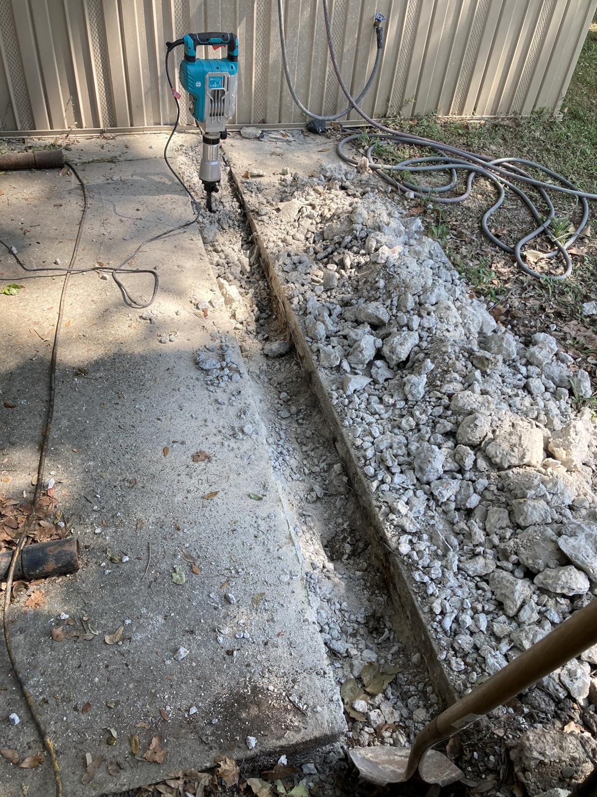 ENEACRO Demolition Jack Hammer 65 Joules SDS-Hex Concrete Breaker, 14.5Amp Heavy Duty, Chipping Hammer Cement/Pavement/Floor Breaker customer photo 2