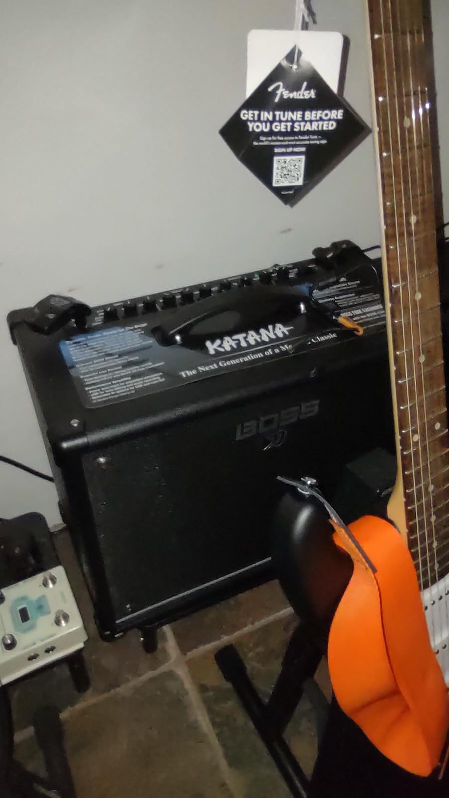BOSS Katana-50 Gen 3 Guitar Amplifier | Compact 50-Watt Combo Amp | Custom 12-Inch Speaker | Evolved Tube Logic Sound | 12 Amp Characters | Onboard BOSS Effects | Advanced Connectivity & More | 50W Class Ab, Custom 12 Speaker, 12 Amp Tones, 5 Effects, USB-C Ir Out, Power Control, 4 Memories customer photo 1