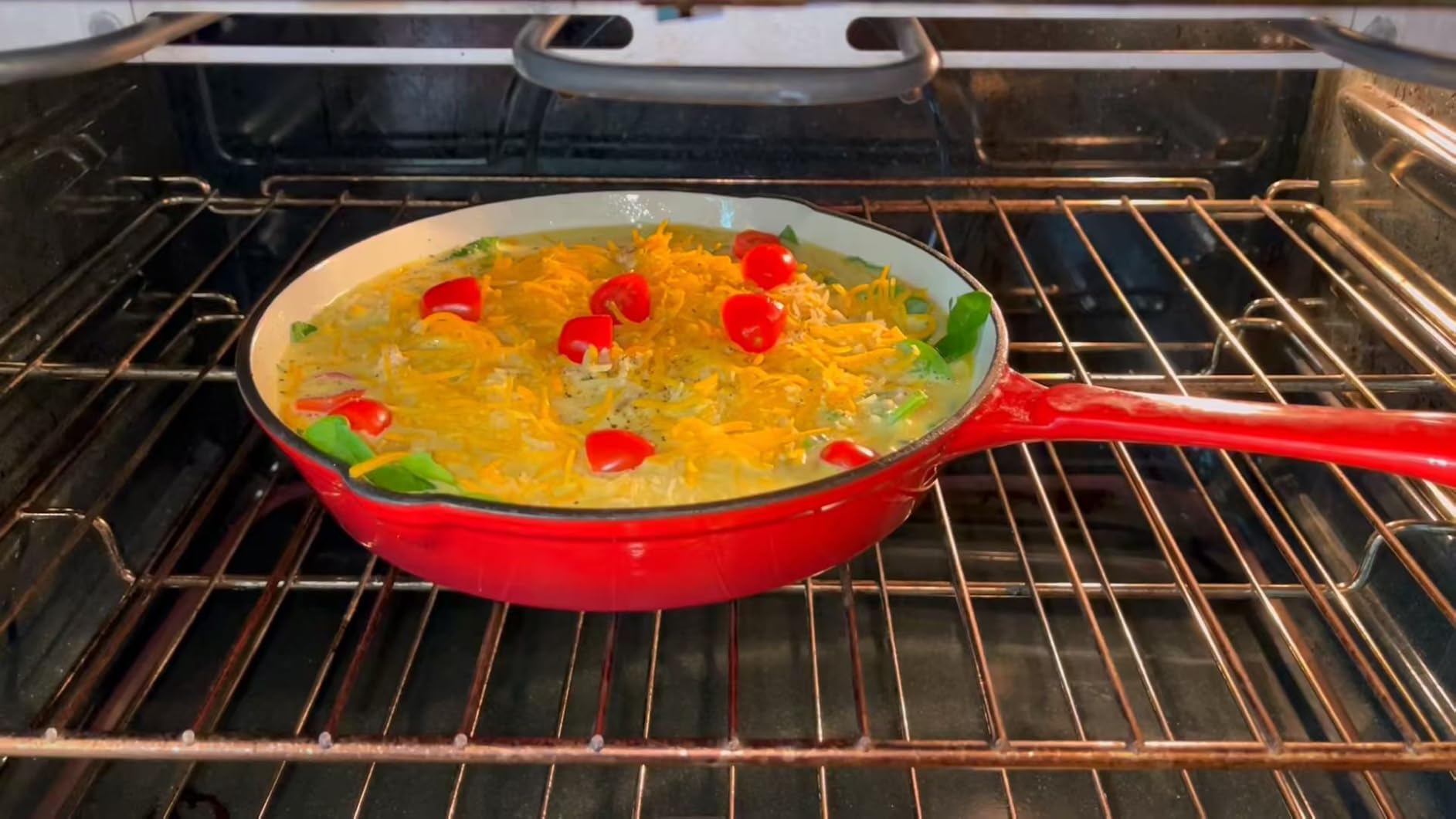 Kitchen Academy Red Enameled Cast Iron Cookware Sets, 7Pcs | Healthy Pots and Pans Set Non Toxic, Induction Dutch Oven Set, PFOA & PFAS Free customer photo 1