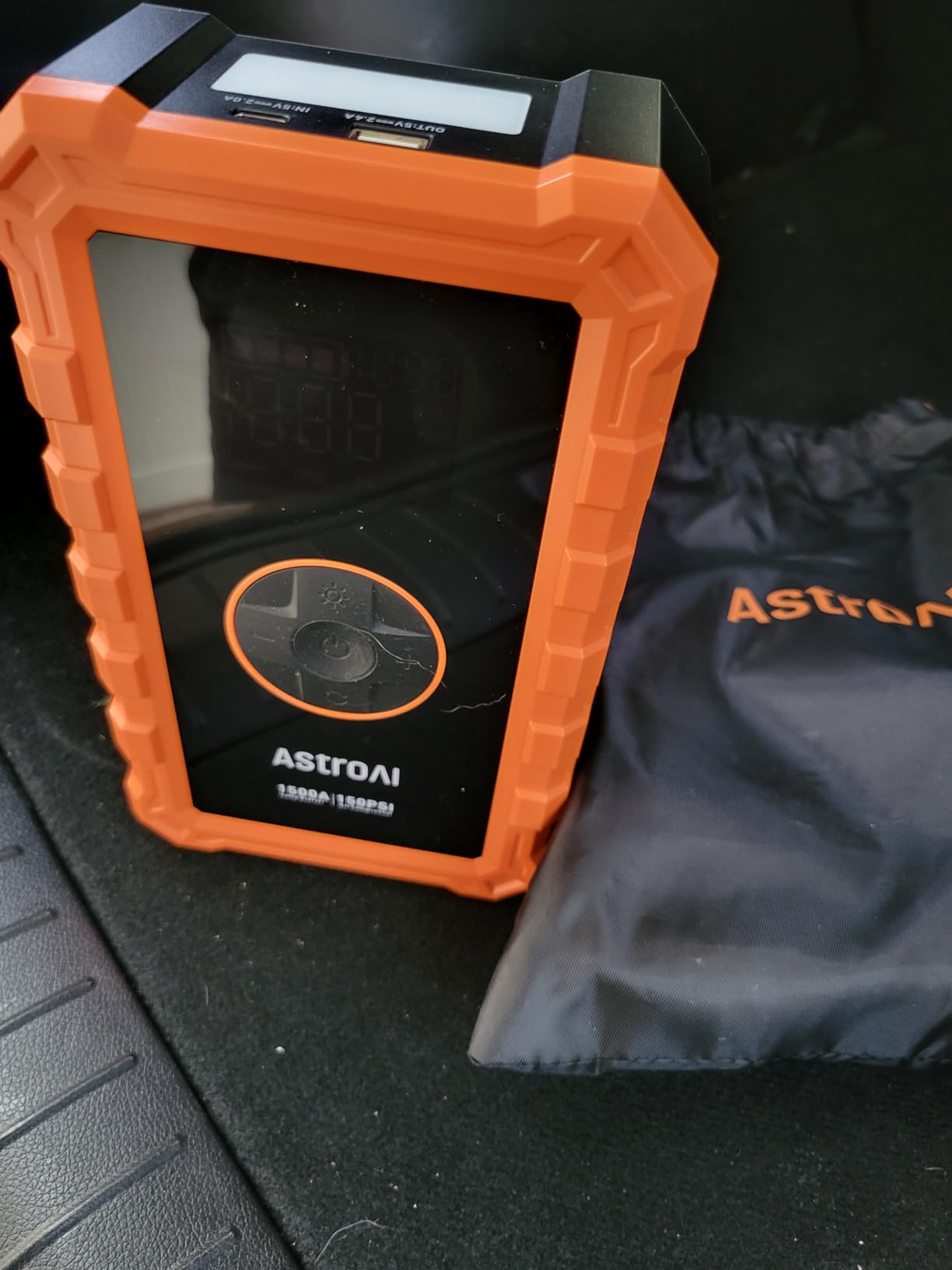 AstroAI S8 Air 3000A Jump Starter with Air Compressor, 12V Jump Box | Car Battery Booster Pack for 9L Gas/6.5L Diesel - 150PSI Auto-Off Tire Inflator - 2.4