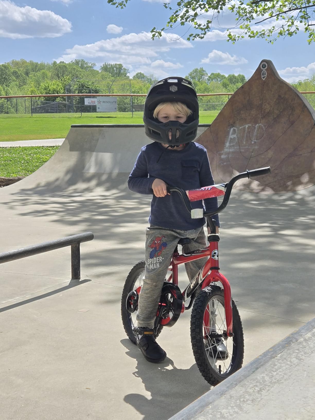 ILM Youth Dirt Bike Helmets Kids ATV Helmet Motocross BMX Off Road Motorbike with Goggles Gloves Mask DOT Model MT601Y (Matte Black, Youth-Medium) customer photo 1