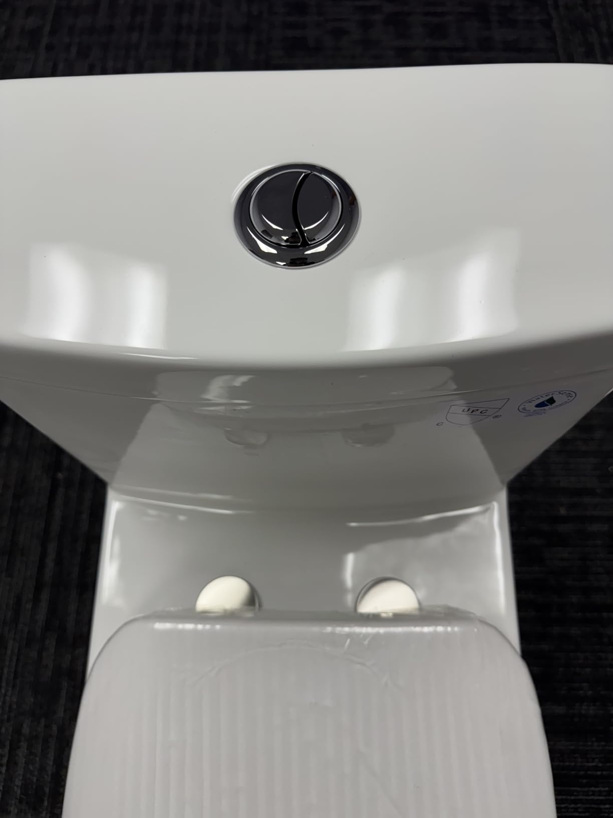 HOROW HR-ST076WD Dual Flush Elongated Toilet with Soft Close Seat, High-Efficiency Supply, Standard Bathroom Toilet 12