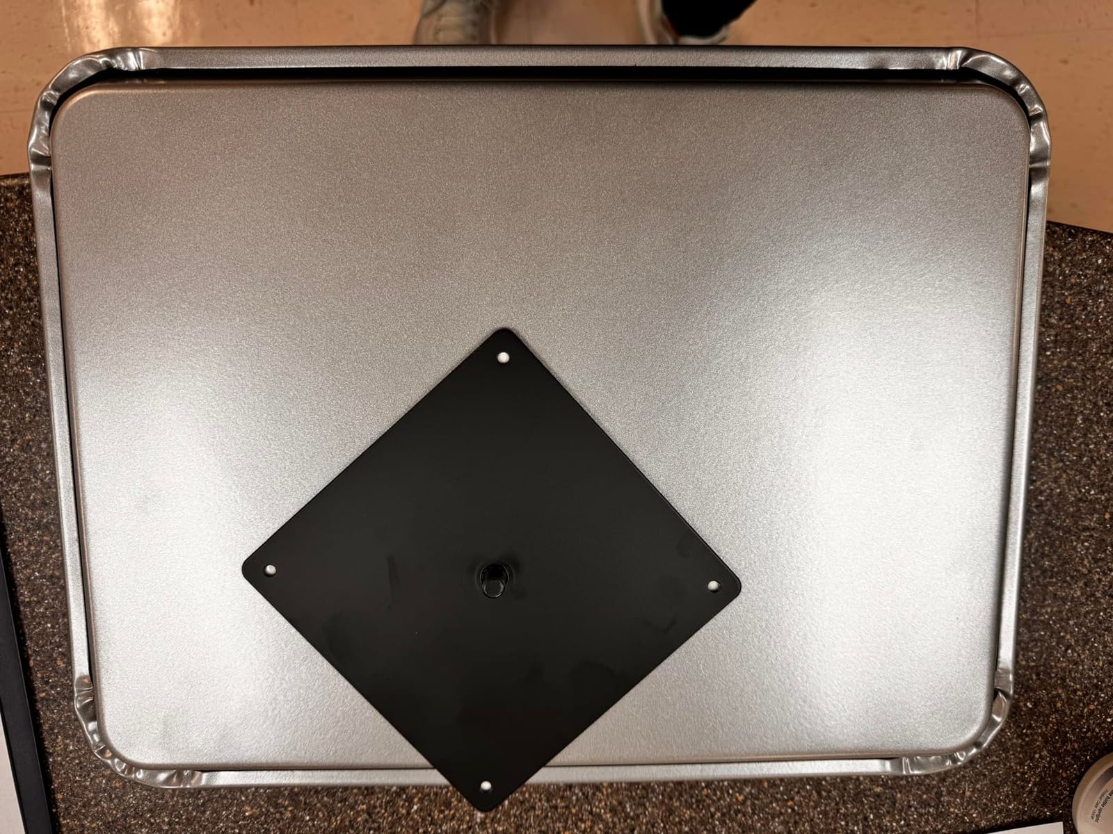 Salon Tray on Wheels, Salon Rolling Tray with Adjustable Height, Hair Stylist Tray, Suitable for Tattoo Tray and Dental Tray customer photo 1