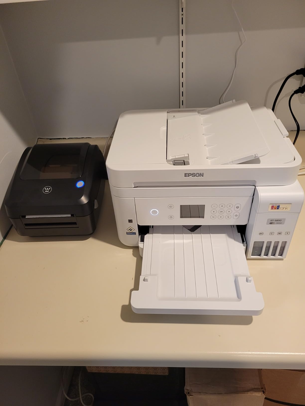 Westinghouse Thermal Shipping Label Printer USB, 4x6 Label Commercial Grade, Compatible with USPS, UPS, FedEx, Shopify, Amazon, Small Business, Desktop Label Printer for Packages, Includes Labels customer photo 2