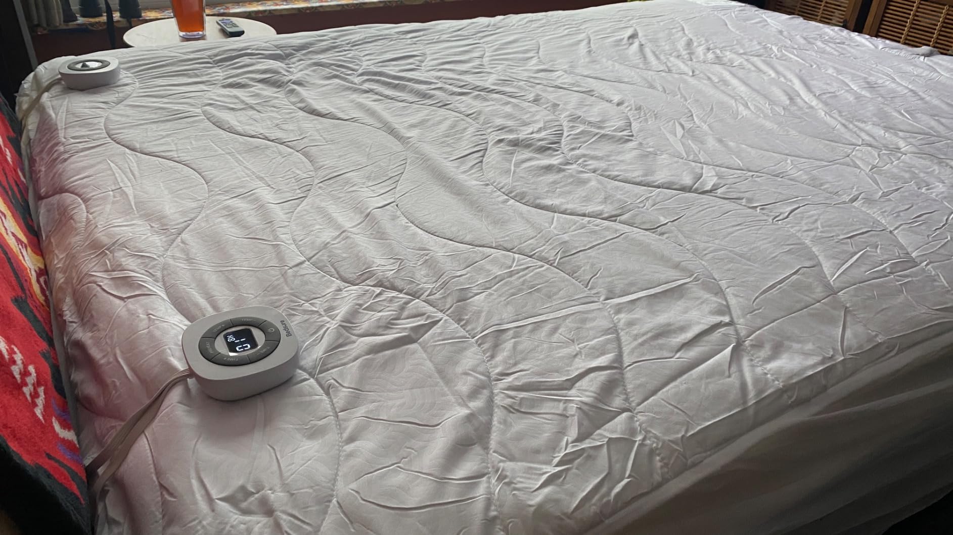 Bedsure Heated Mattress Pad Queen, Cozy Bed Warmer with Preheat & Memory | 12 Hour Auto Off, 10 Heat Settings, ETL&FCC, Dual Control, Fast Heating, Machine Washable, Deep Pocket, Premium Quilted 60x80 customer photo 2