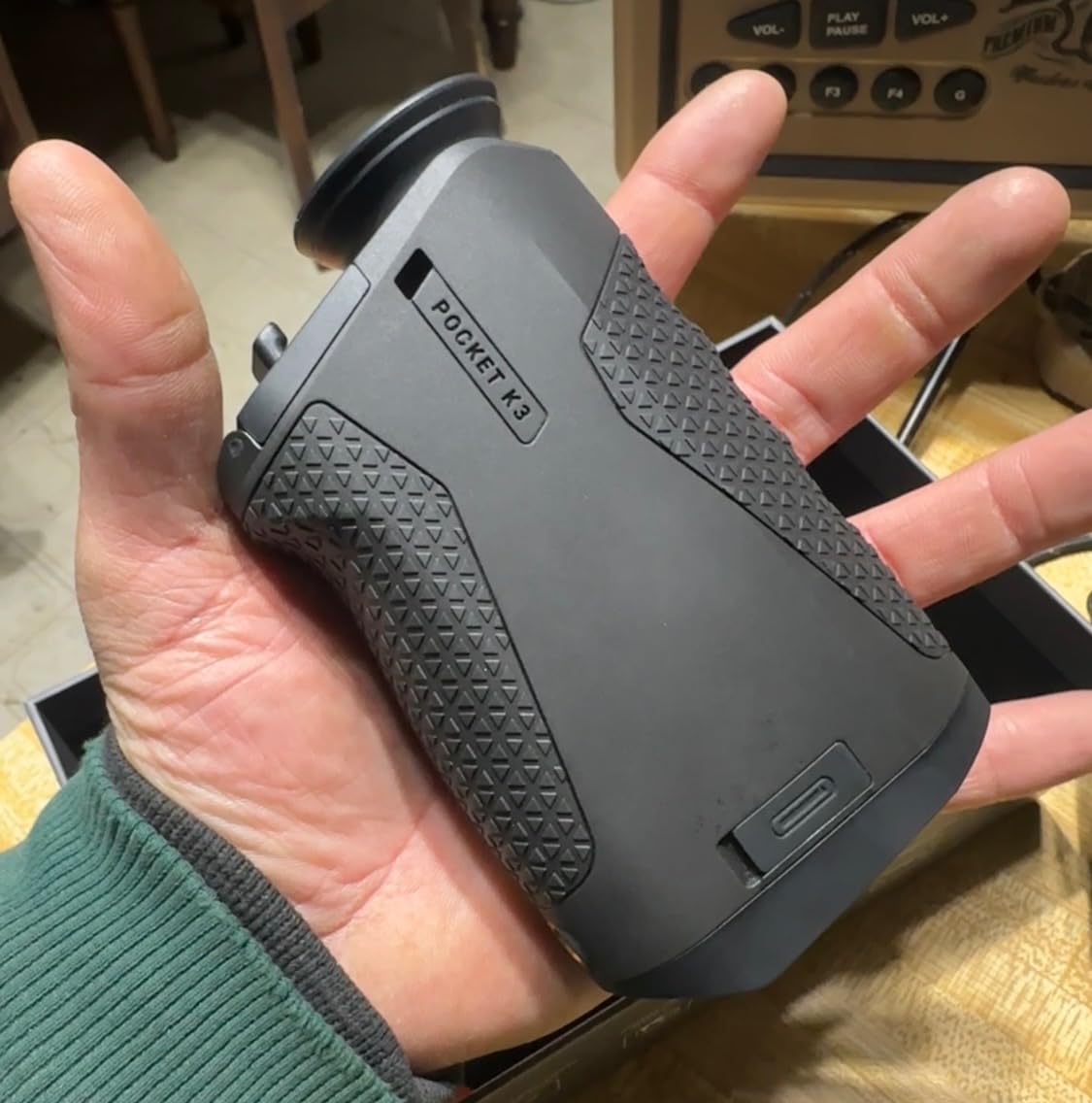 RIX Pocket K3 Portable Thermal Monocular for Hunting, 384x288 (50Hz), Wi-Fi, Handheld Night Vision Monocular customer photo 2