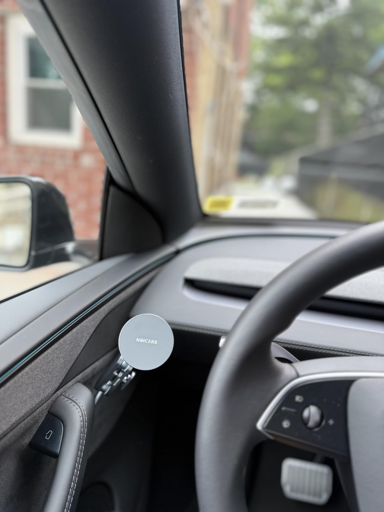 ESVNE Door-Install Phone Mount for Tesla Model Y & Model 3 Magnetic Car Phone Mount customer photo 1