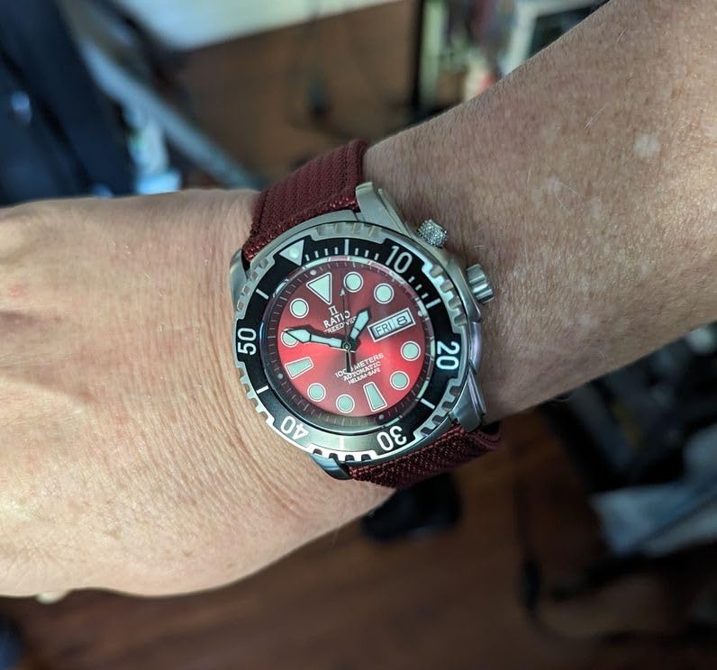 RATIO FreeDiver Helium-Safe Dive Watch Sapphire Crystal Automatic Diver Watch 1000M Water Resistant Diving Watch for Men customer photo 2