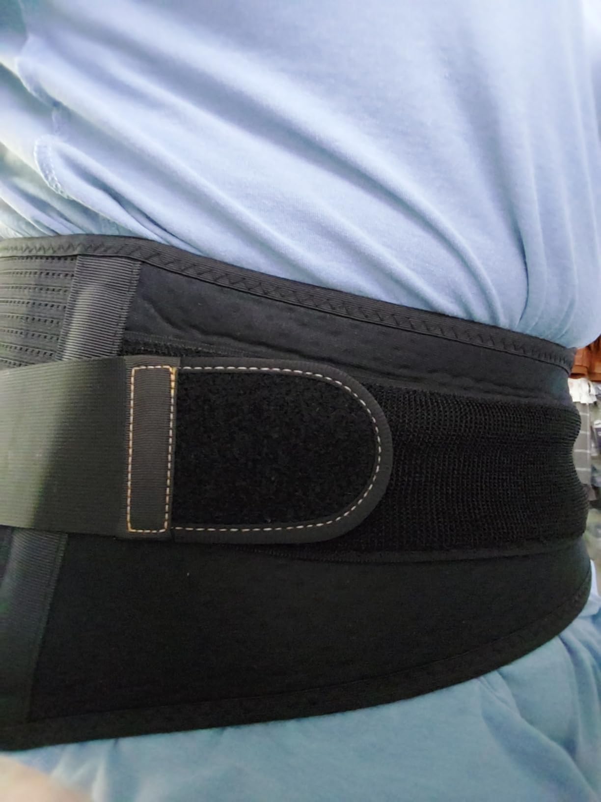 Copper Fit X-Back Brace for Lower Back Pain, Lumbar Support, Herniated Disc, Sciatica, Arthritis - Adjustable, Breathable Design - for Men and Women (Large/XLarge) customer photo 1