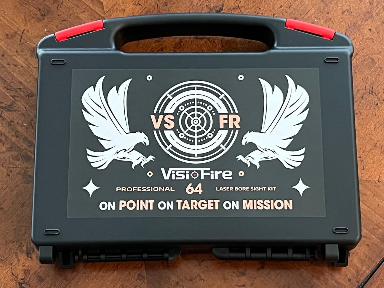 Visiofire Tool-Free Laser Bore Sight Kit: Green Laser Bore Sighter with 64 Upgraded Adapters fit 0.17 to 12 GA Calibers, Multi-Caliber Laser Bore Sighting Kit for All Gun customer photo 2
