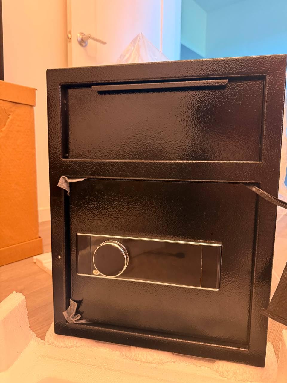 1.8 Cuft DropSafe with Front Drop Slot - Fireproof Digital Security Safe Box with Combination Lock for Cash and Documents - Silent Safe for Business Office Home customer photo 2