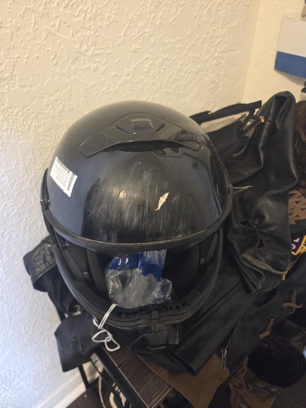 ScorpionEXO GT930 Modular Open Full Face Transformer Motorcycle Helmet | Dual Open Full Face Transformer Motorcycle Bluetooth Ready Speaker Pockets DOT ECE P/J Approved customer photo 1