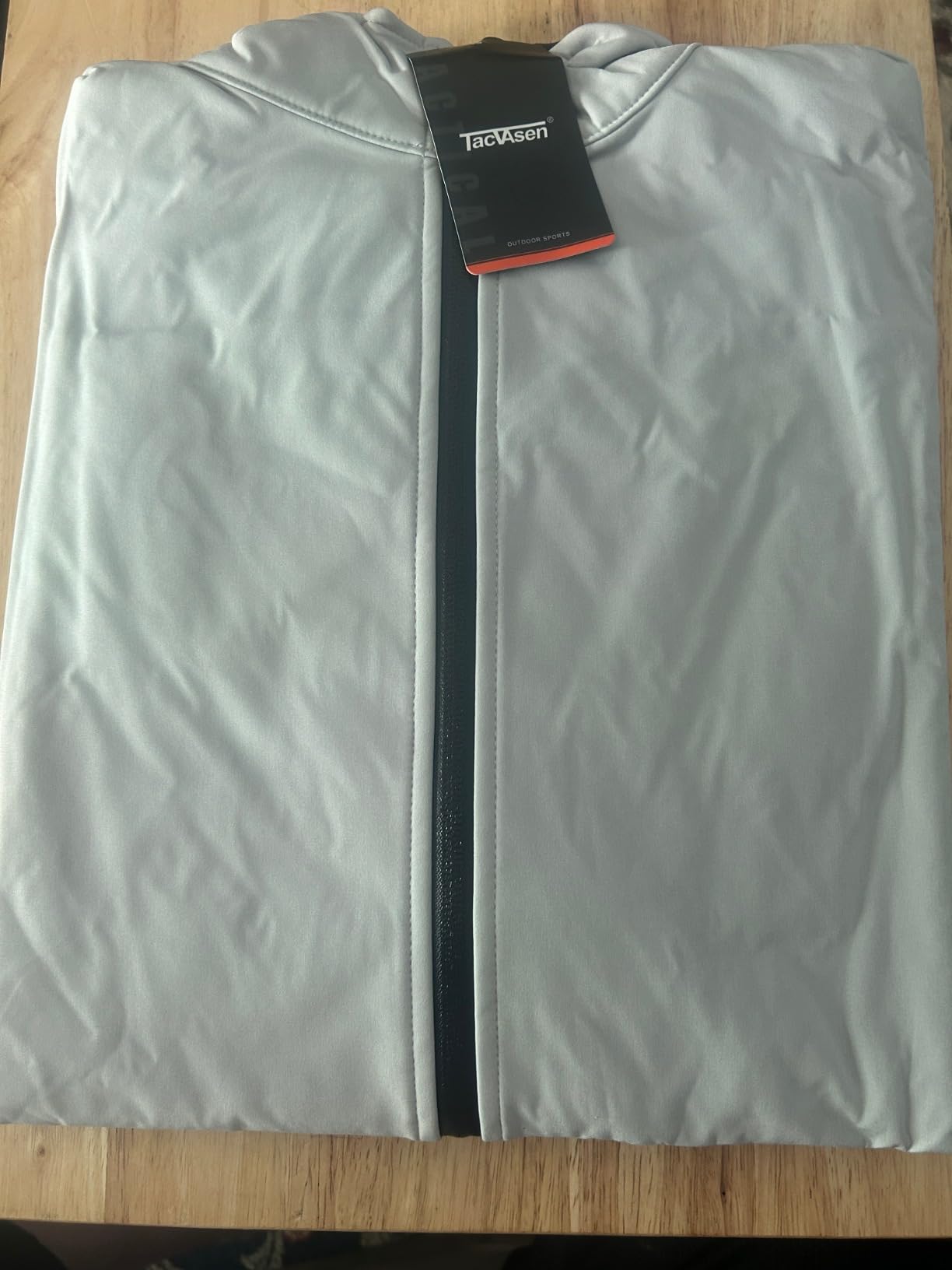 TACVASEN Men's Lightweight Softshell Waterproof Fleece Windbreaker Jacket customer photo 2