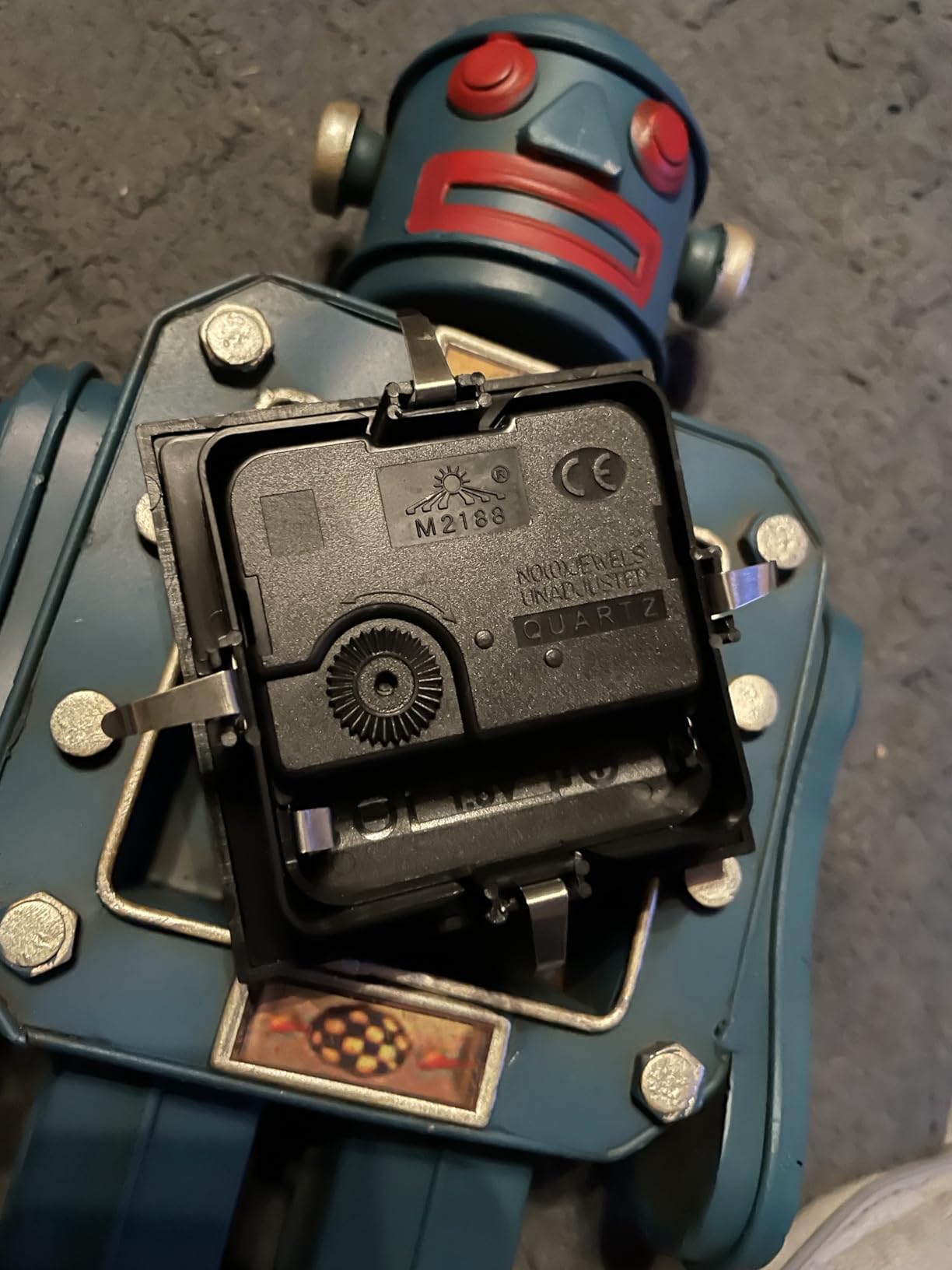 Vintage Robot Automatons Clockwork Mechanical Bot Model | Craft cartoon droid desktop home bedroom office collection boys man steampunk festival surprise presents antique ornament customer photo 2