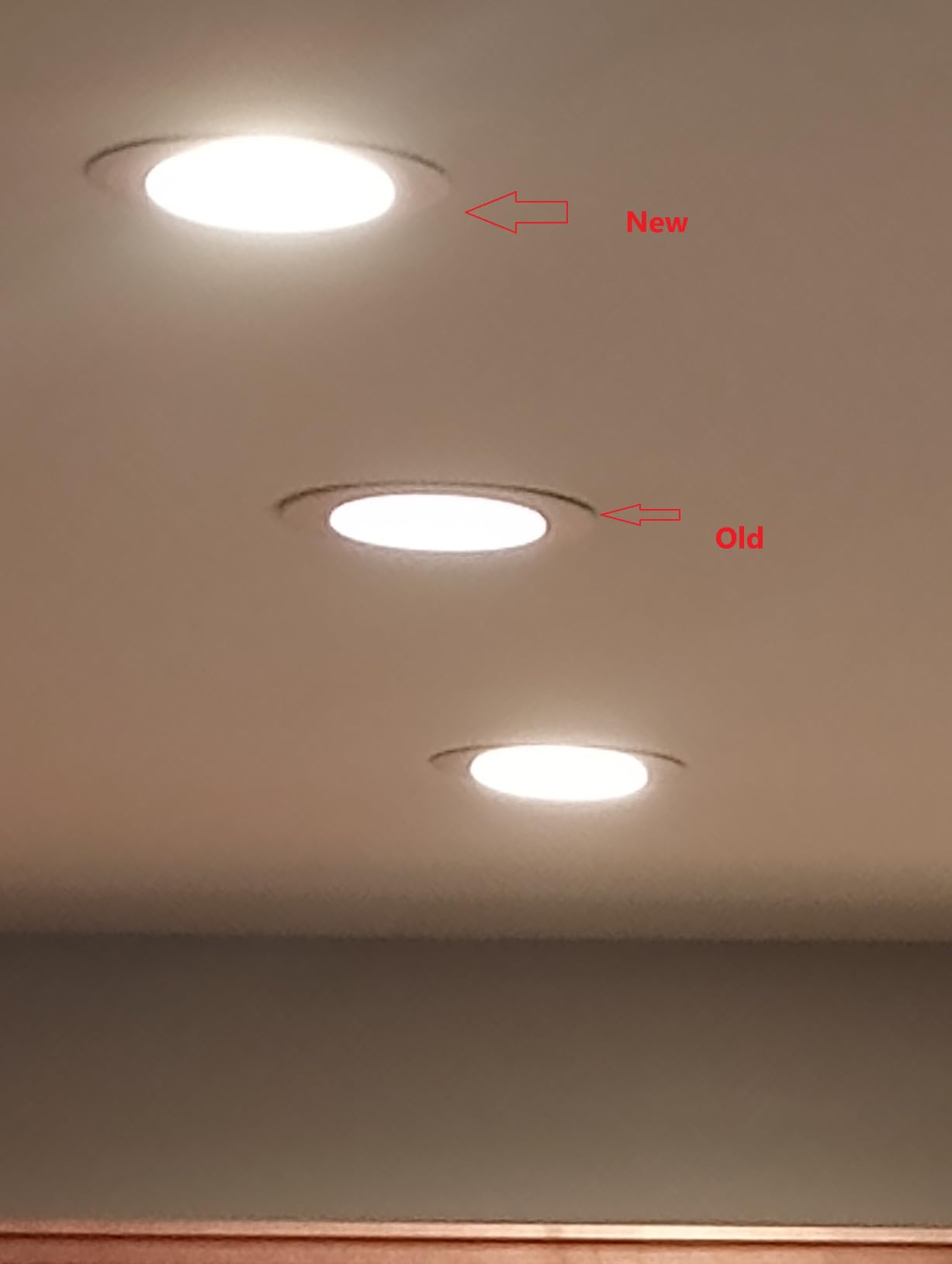 GE RS6 LED Recessed Downlight, 6-Inch, 150W Replacement, 4-Pack | Dimmable, selectable color temperatures, indoor floodlight, living room recessed lighting, easy install, 4-pack value customer photo 2