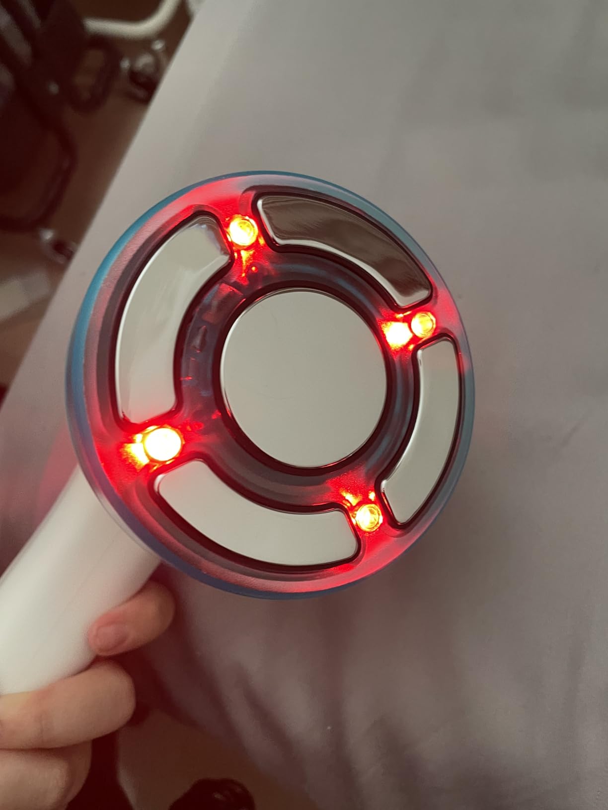 Radio Frequency Induced Heat-Palm NRG Cellulite Body Device customer photo 2