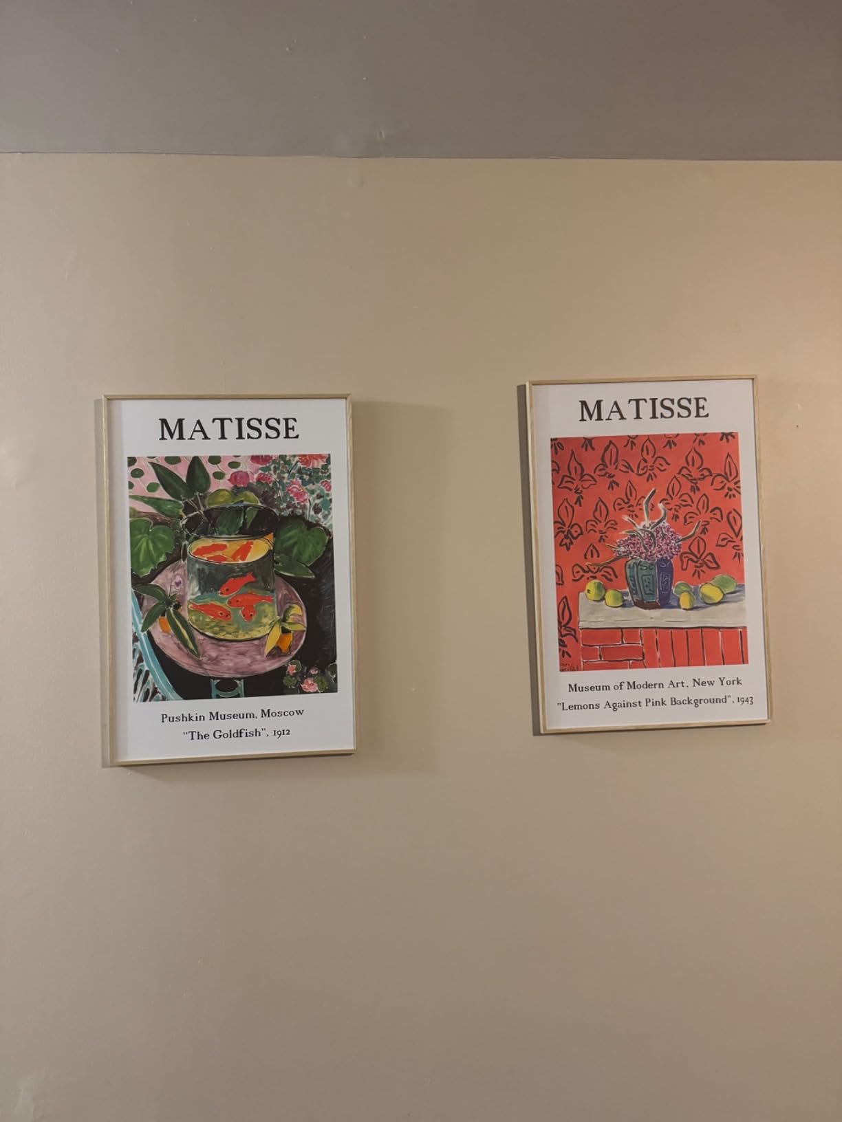 Large Framed Matisse Wall Art for Living room, 3 Piece Colorful Abstract Canvas Artwork for Walls, Retro Vintage Big Matisse Famous Landscape Paintings Prints Pictures for Hallway Home Office 24x36 customer photo 2