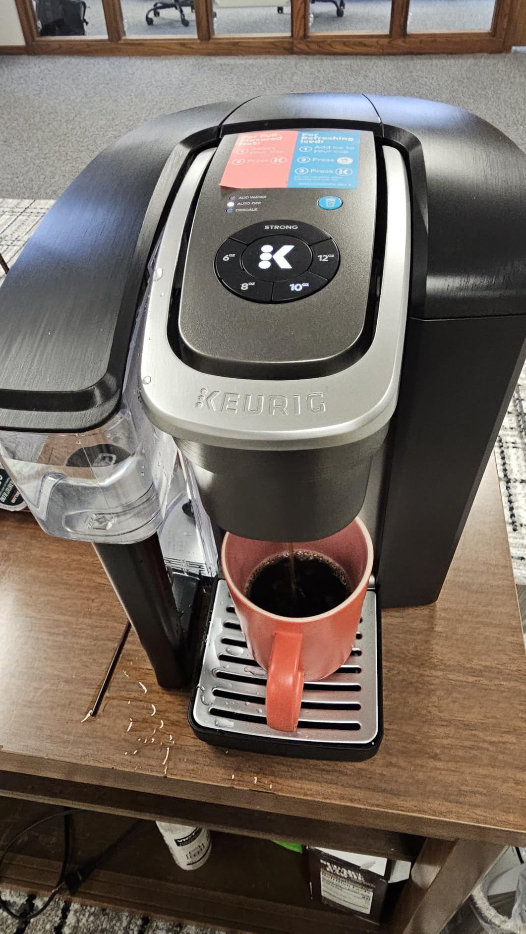 Keurig K-1550 Small Business Single Serve Coffee Maker, 96 oz Water Reservoir, Black customer photo 2