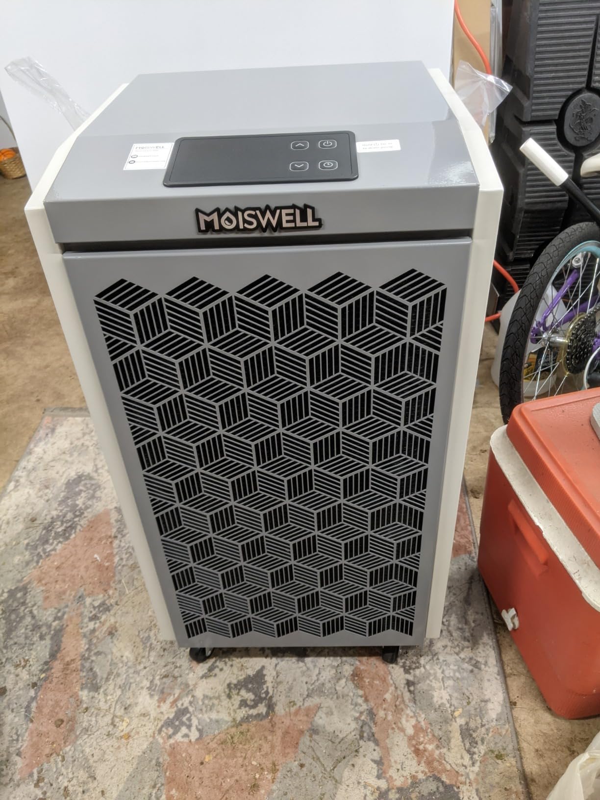 260 Pints Commercial Dehumidifier with Pump for Basements | Heavy Duty Commercial Grade Dehumidifiers for Large Spaces, Warehouse, Industrial Water Damage Restoration, Auto Defrost customer photo 1