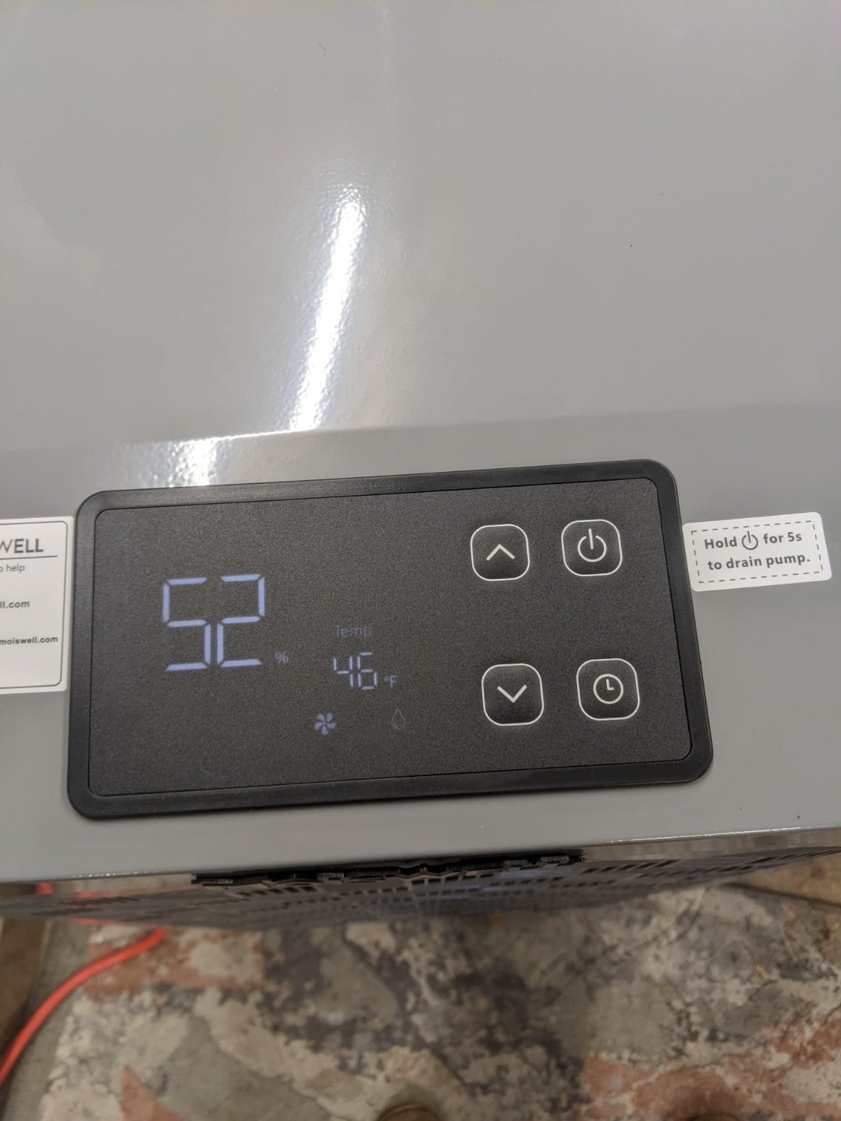 260 Pints Commercial Dehumidifier with Pump for Basements | Heavy Duty Commercial Grade Dehumidifiers for Large Spaces, Warehouse, Industrial Water Damage Restoration, Auto Defrost customer photo 2