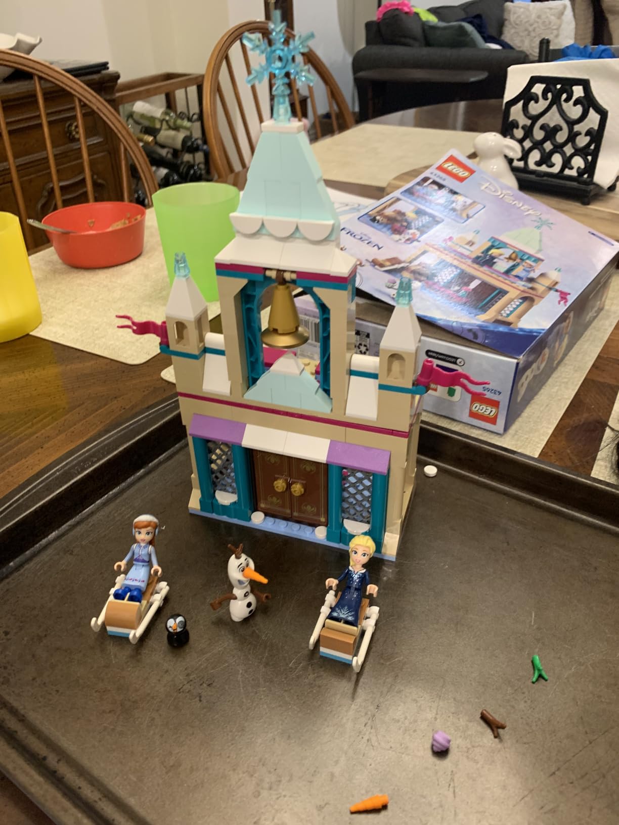 LEGO Disney Frozen: Arendelle Frozen Castle Building Playset 43265 customer photo 1