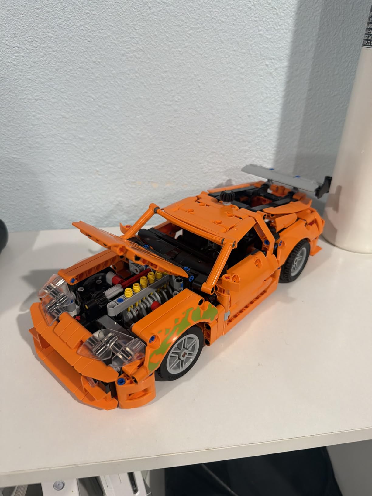 Technic Fast and Furious Toyota Supra MK4 Building Kit- Toy Car for Kids, Boys, and Girls, Ages 9+ - Creative Gift for Fast and Furious Car Fans - Realistic Engineering Details - 42204 customer photo 2