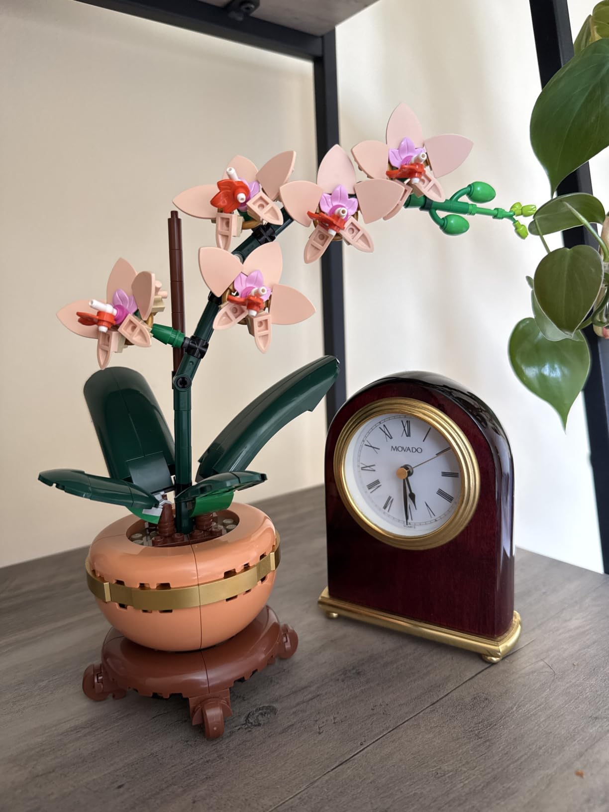 LEGO Botanicals Mini Orchid Building Set - Artificial, Fake Orchid for Home Decor, Adults Ages 18+ - Gift for Birthdays - Indoor Plant Decorations for Table, Desk, Office - 10343 customer photo 2