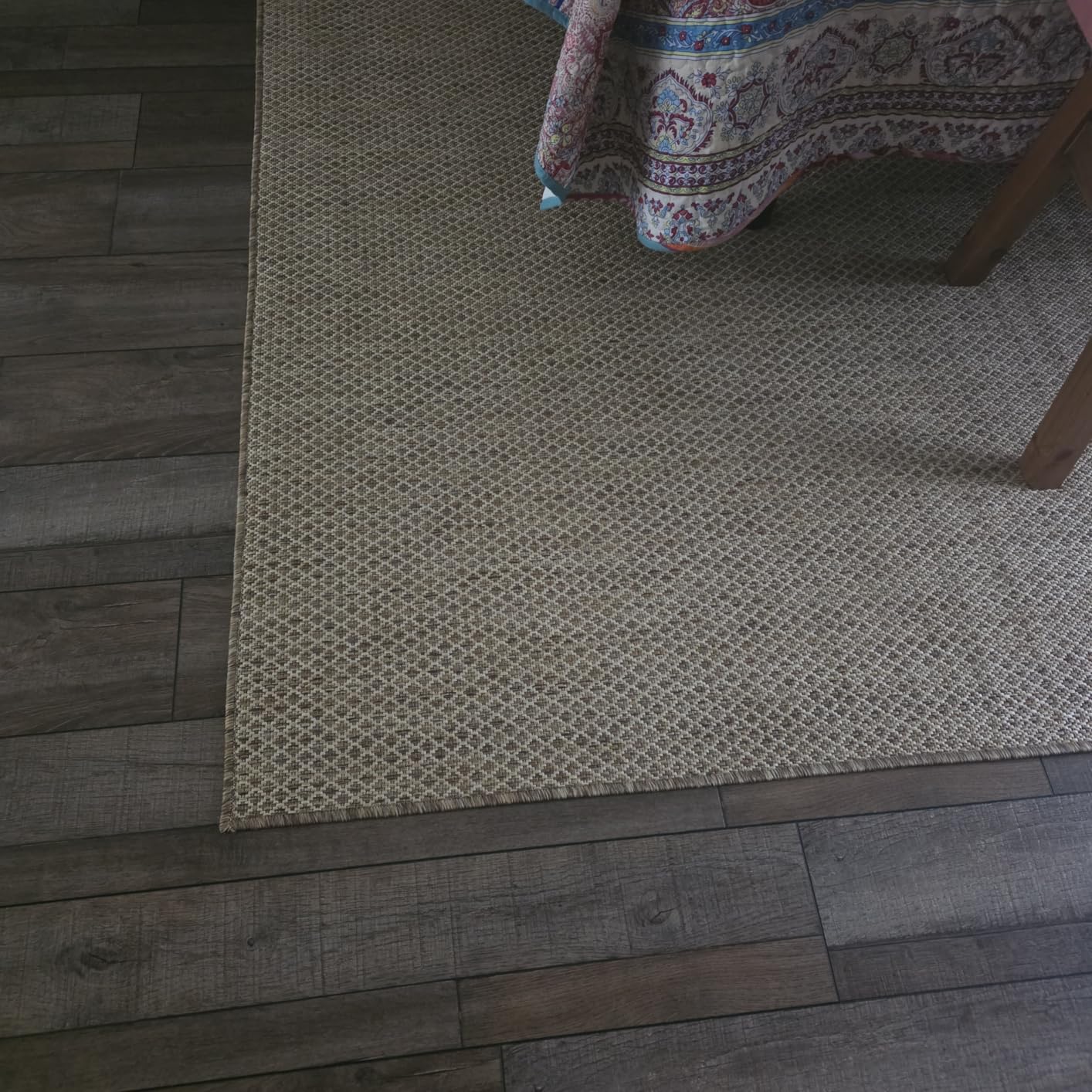Nourison Home Home Courtyard 8' x 10' Natural Area Rug customer photo 2