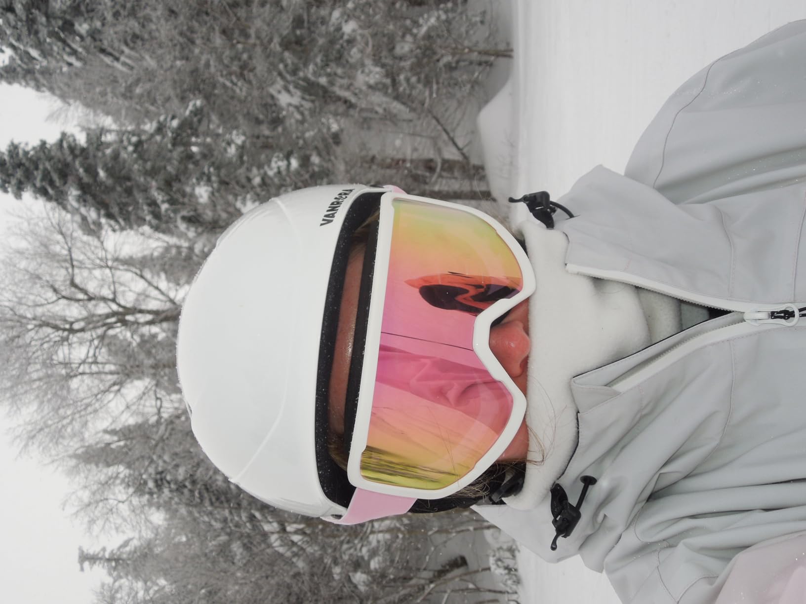 Ski/Snowboard Goggles for Men Women, OTG Snow Goggles Anti Fog 100% UV Protection Snowboarding Goggles customer photo 1