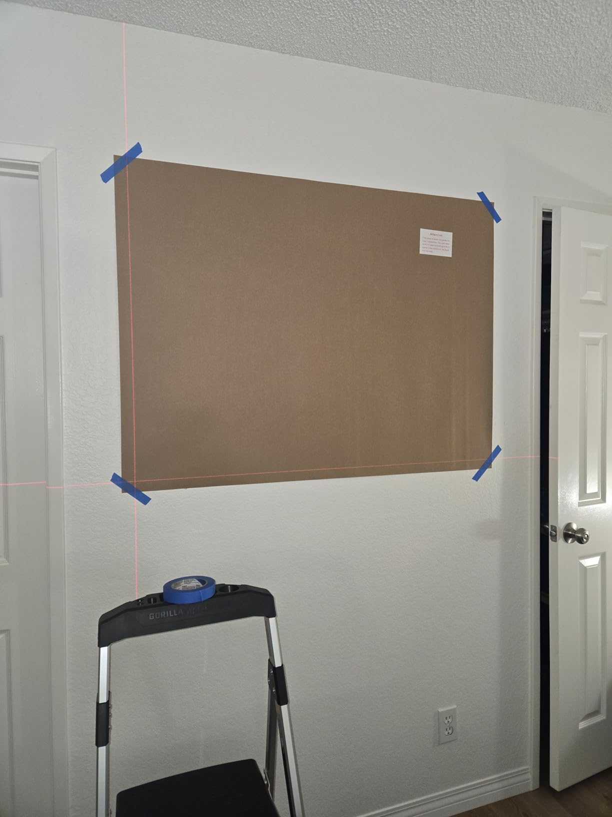 Glass Dry Erase White Board - 48 x 36 Inches Magnetic Glass Whiteboard for Wall Mounted, 4' x 3' Frameless Boards for Classroom Home, Office Supplies customer photo 1