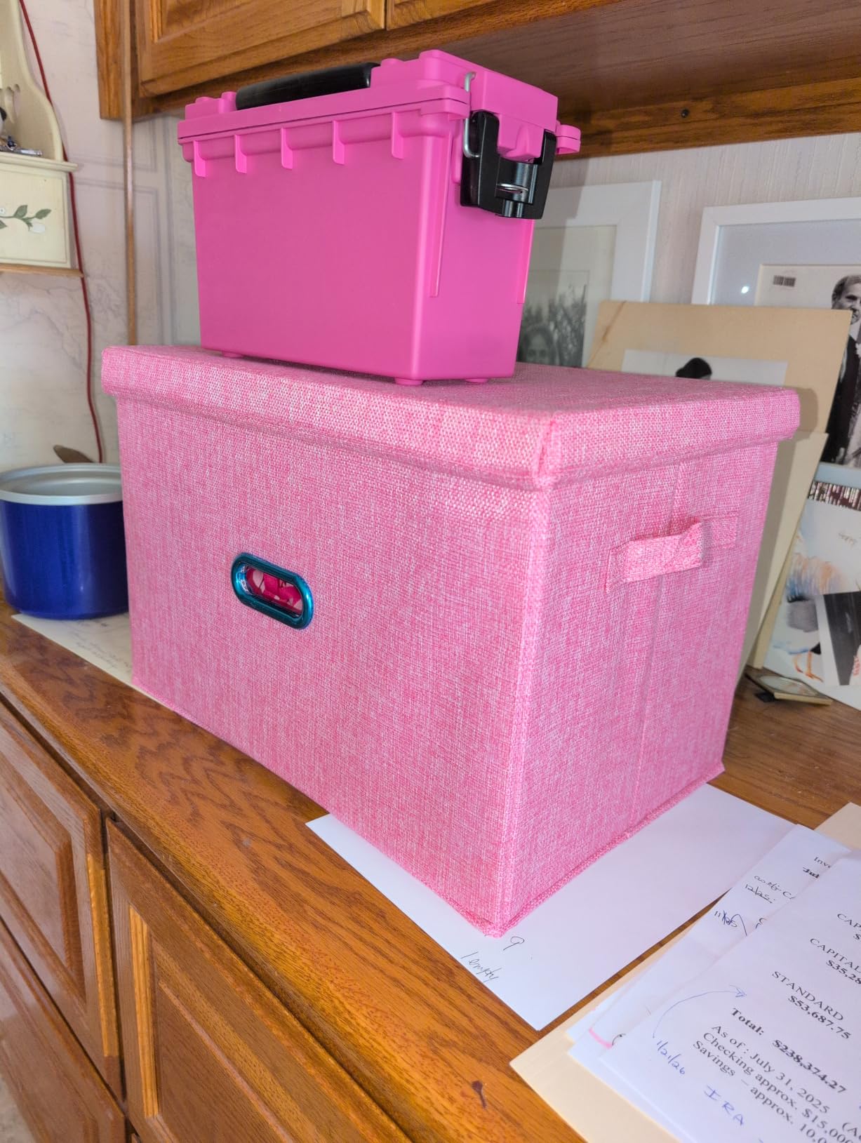Sheffield Ammo Box Made in USA, Stackable Lockable Ammo Storage Box, Black customer photo 1