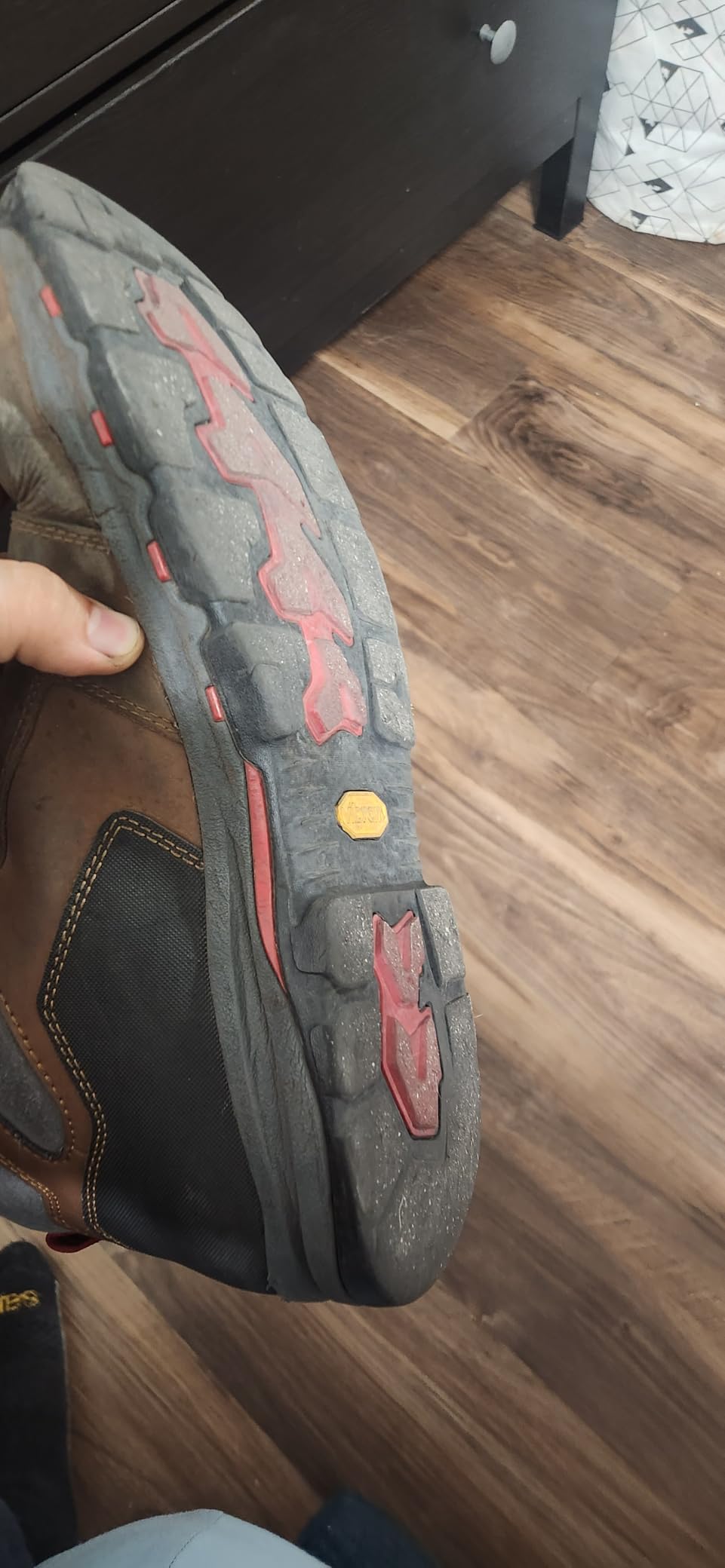 Danner Vicious Composite Toe Work Boots for Men, Waterproof, ASTM Approved | For Electrical Hazard Work, Slip Resistant Grip, TPU Shank, Construction Boots customer photo 1