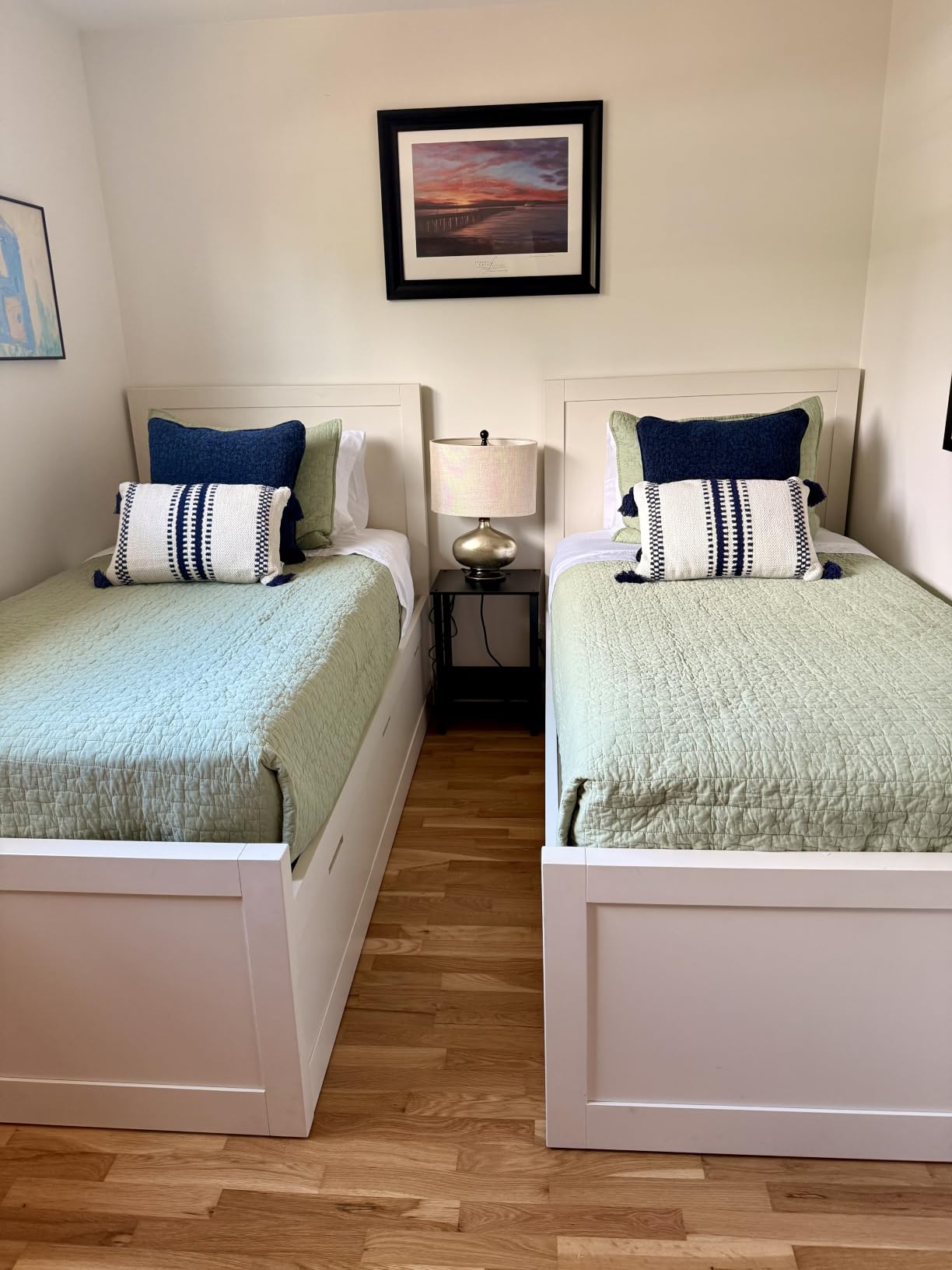 palassio White 100% Cotton Quilt Queen Size Bedding Sets with 2 Pillow Shams, Textured Lightweight Soft Bedspread Shabby Chic Coverlet, Quilted Comforter Bed Cover for All Season, 3 Pieces customer photo 2