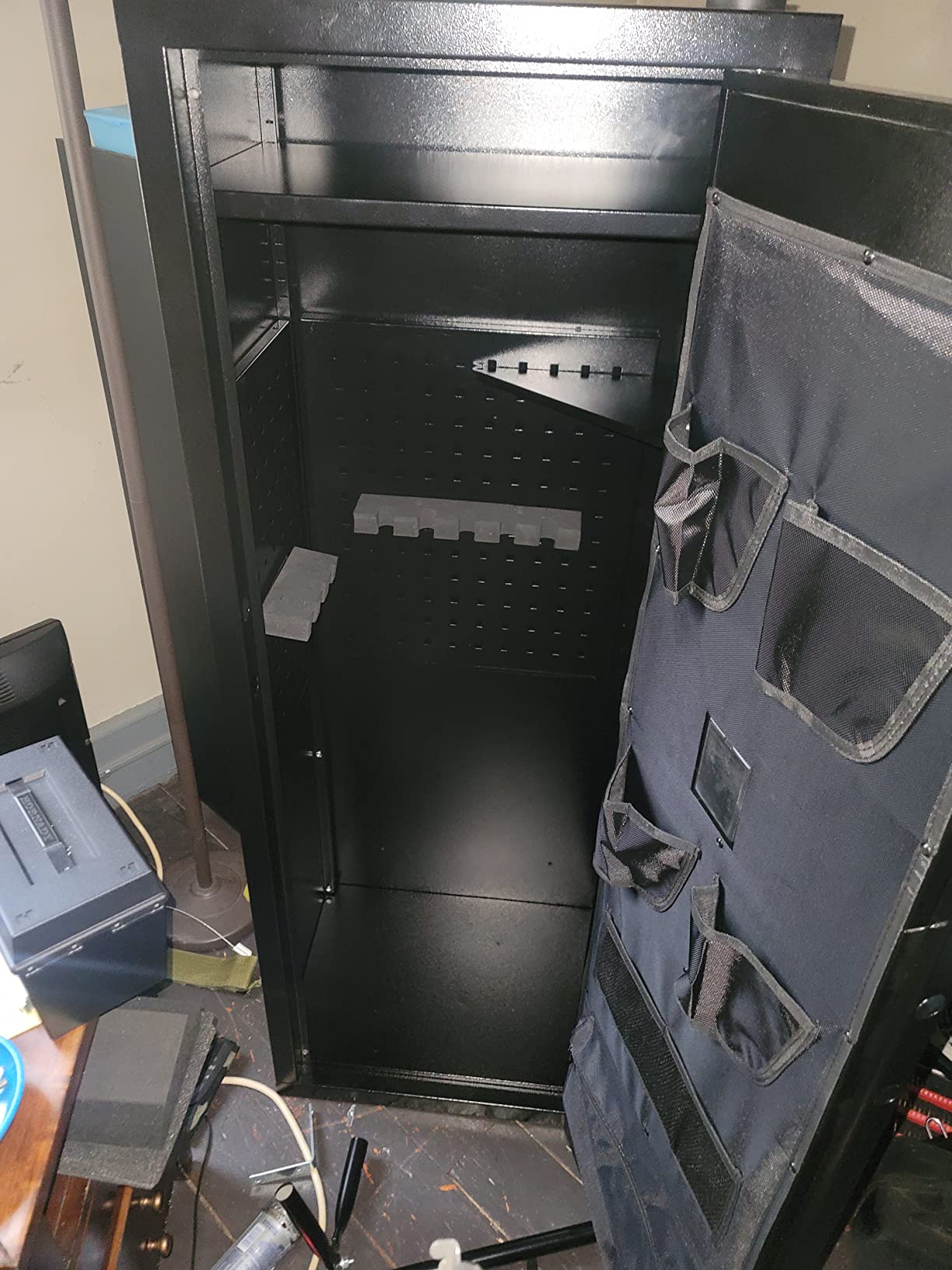 Superday 14-16 Rifle Gun Safe with Keyboard, Quick Access Large Gun Safe for Rifles, Locking Fireproof Gun Cabinet Rifle Safe with Gun Safes Pockets and Adjustable Rifle Rack for Home, Office customer photo 1