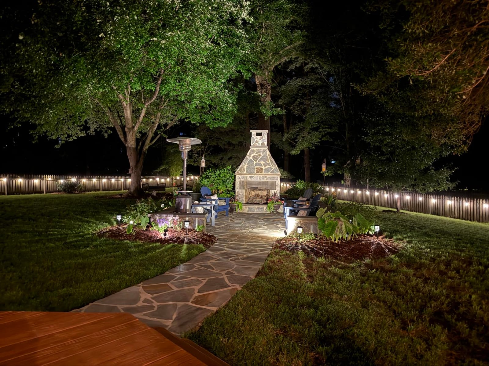Svater 300 FT Outdoor String Lights, Patio Lights for Outside Waterproof | Shatterproof IP65 LED Bulbs, Commercial Hanging Light for Bistro Cafe Backyard Porch Dimmable, 2700K (100 FT *3) customer photo 1