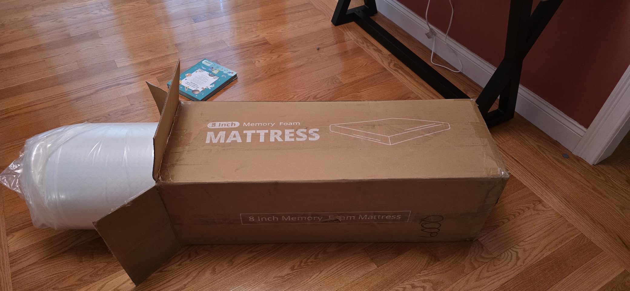 EGOHOME 5 Inch Twin Mattress for Kids, Green Tea Memory Foam, Bed in A Box | Relieve Pressure with Medium Firm Support, Cooling Green Tea Gel, CertiPUR-US Certified, Fiberglass Free, 75'' x 38'', White customer photo 1