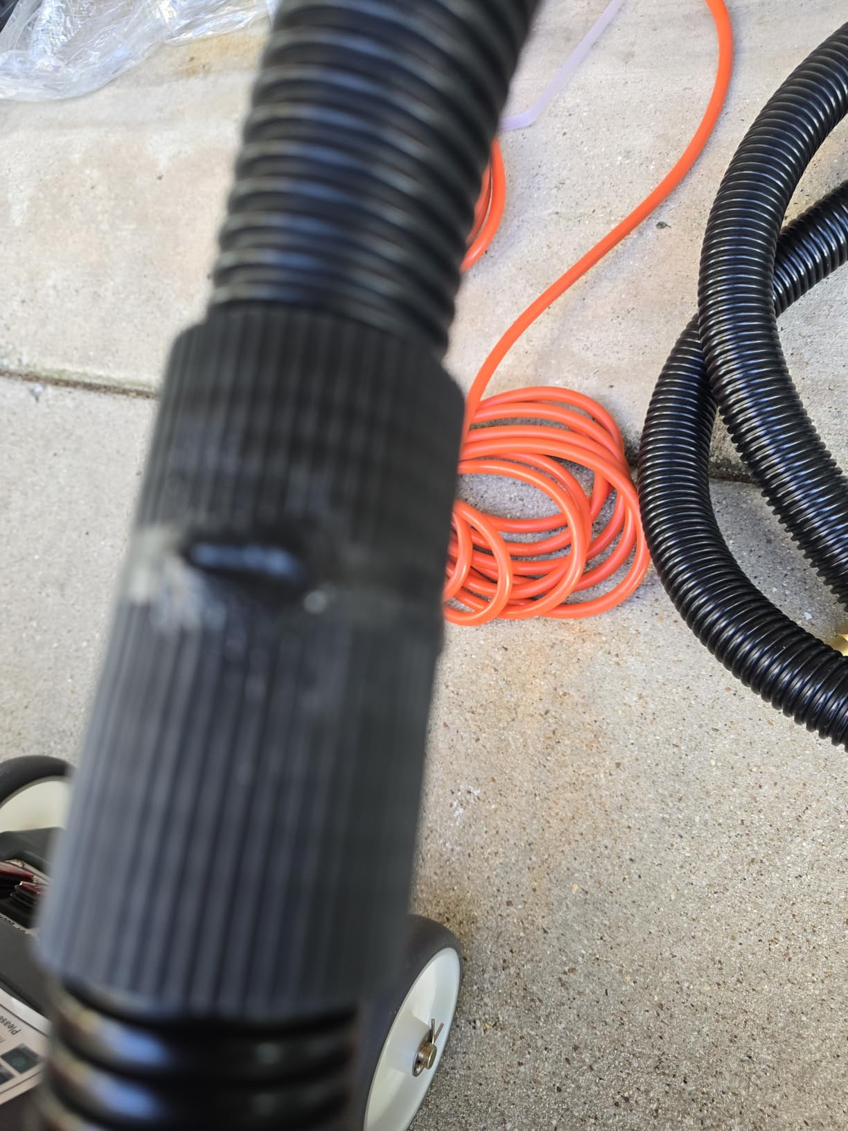 Commercial Heated Carpet & Upholstery Extractor Machine, 160 PSI Hot Water Cleaner, 1.34 HP Vacuum, 149 F Heater, 4.8-Gal and 5.3-Gal Dual Tanks customer photo 1
