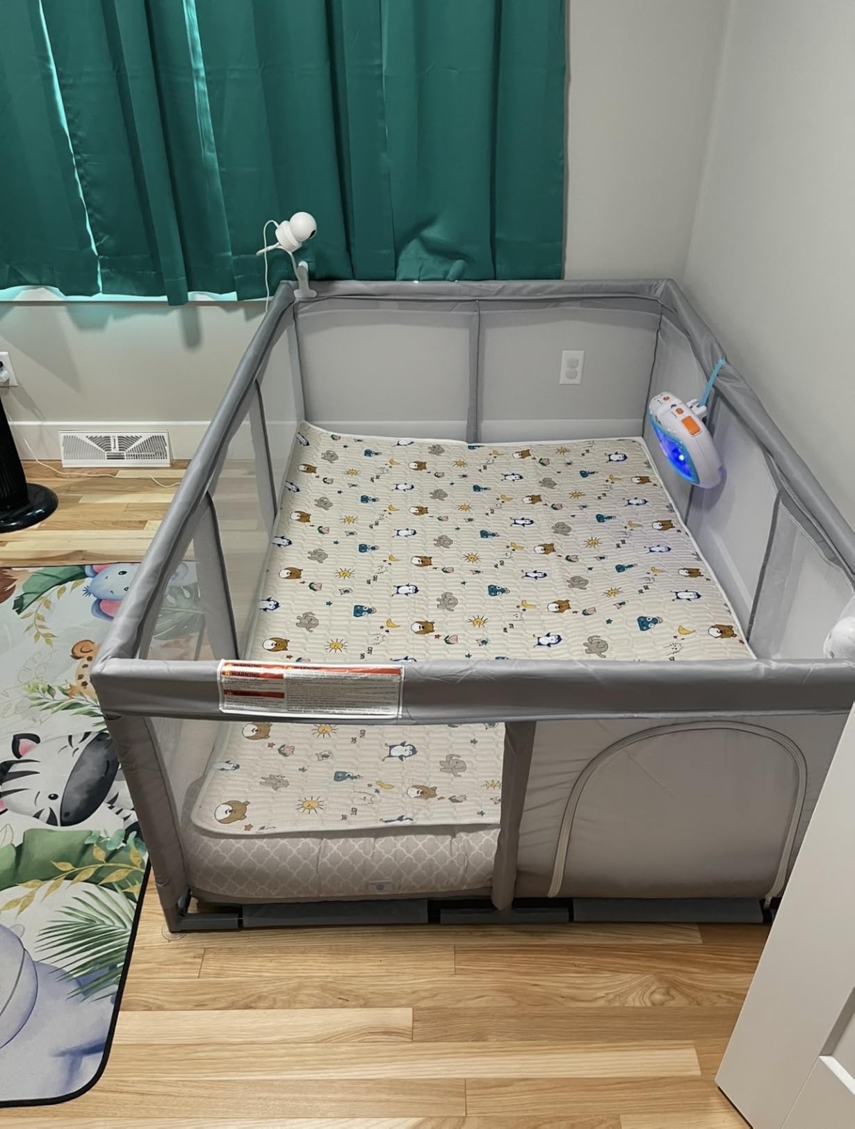 besuhot Baby Playpen 65x65 Inch, Large PlayPen for Babies and Toddlers Hexagonal Type Baby Play Yards for Toddlers Infants customer photo 1
