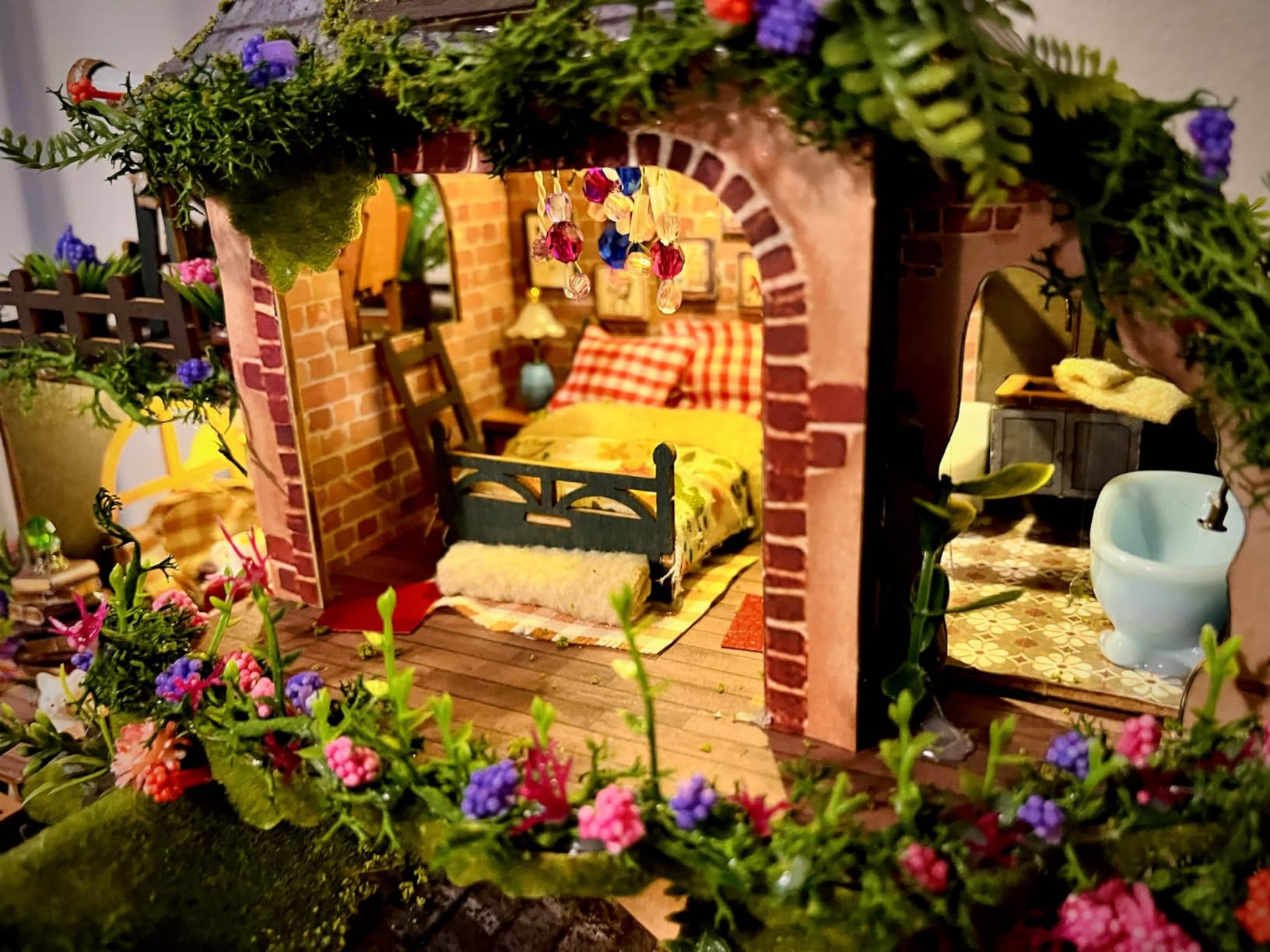RHZN Miniature House Kit, Miniature Kit, Mini House Building Kit for Adult | Forest Adventure customer photo 2