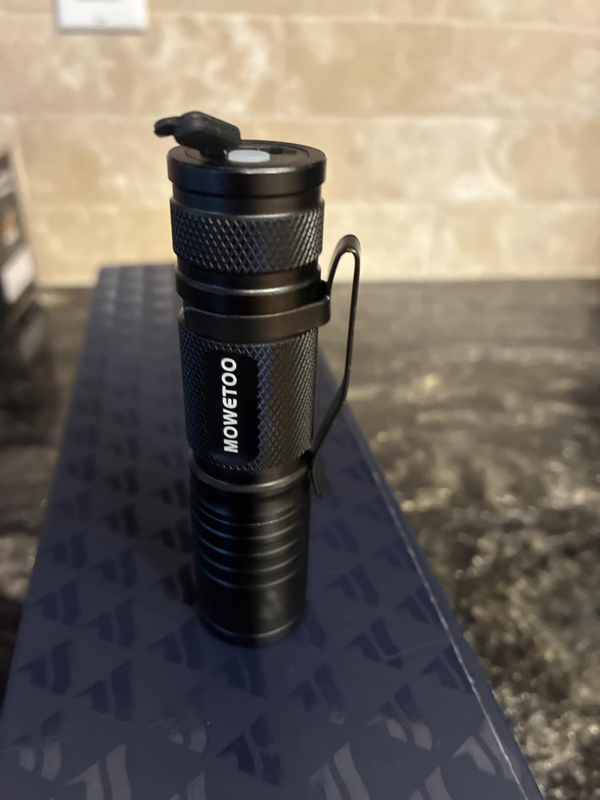 MOWETOO Black Light Flashlight,395nm Mini Zoomable UV Light | Portable But Powerful, Ultraviolet Flashlights for Pet Urine Detection, Home, Scorpions, Resin Curing, Leak, Fluorescent customer photo 1
