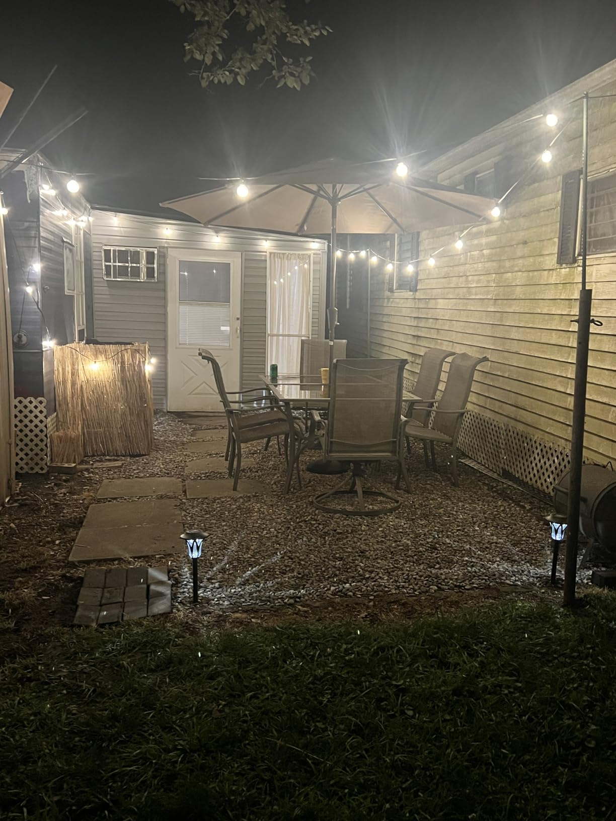RTTY Outdoor String Lights 200 FT, Waterproof Outside Patio Light LED | Commercial Grade G40 Hanging Lights, Dimmable Shatterproof 74 Bulbs for Backyard, Cafe, Bistro, Yard, Deck, Market, Wedding customer photo 2