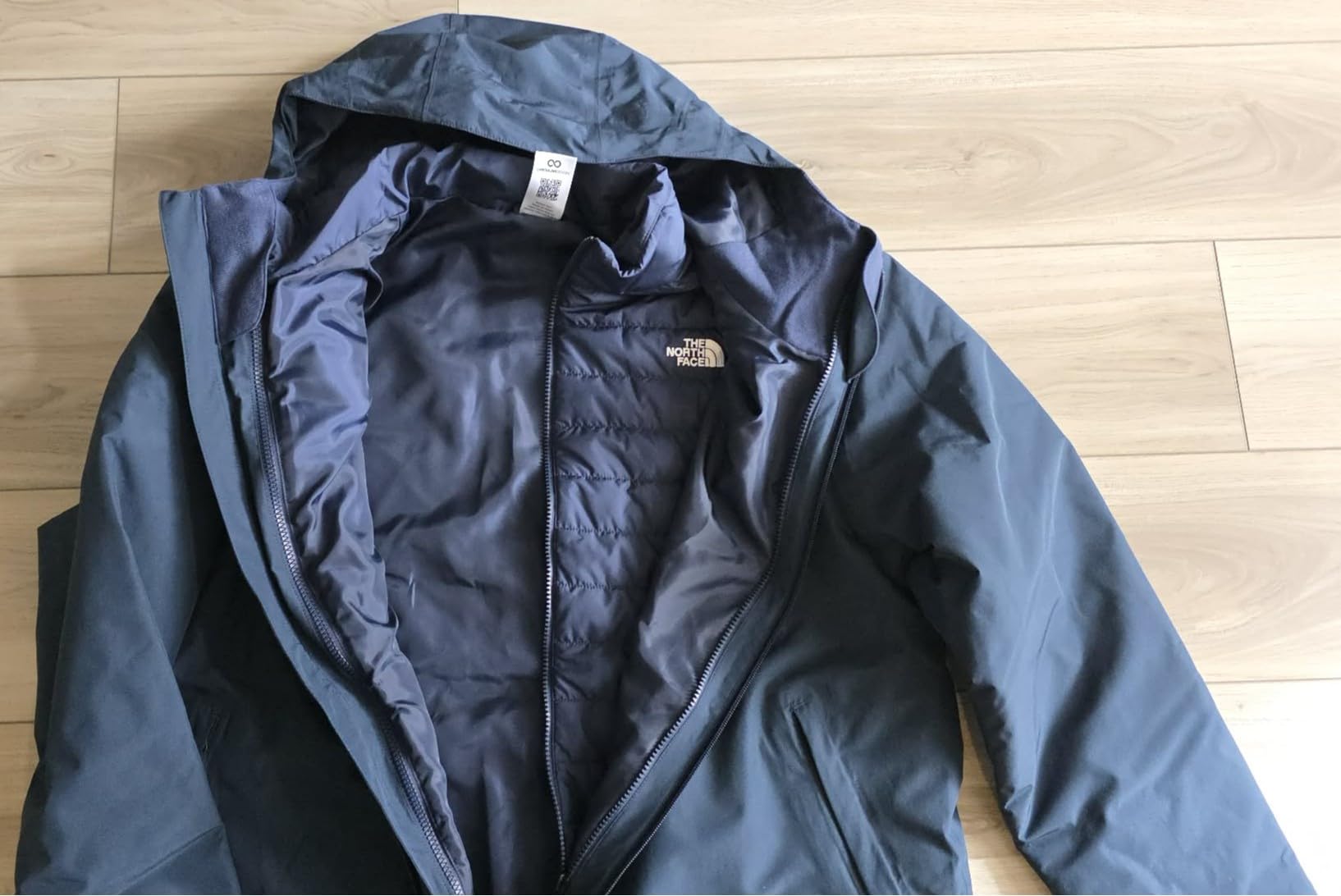 THE NORTH FACE Men's Carto Mono Triclimate Hooded Jacket (Standard & Big Size) | Insulated Winter Coat Wind & Water Resistant customer photo 2