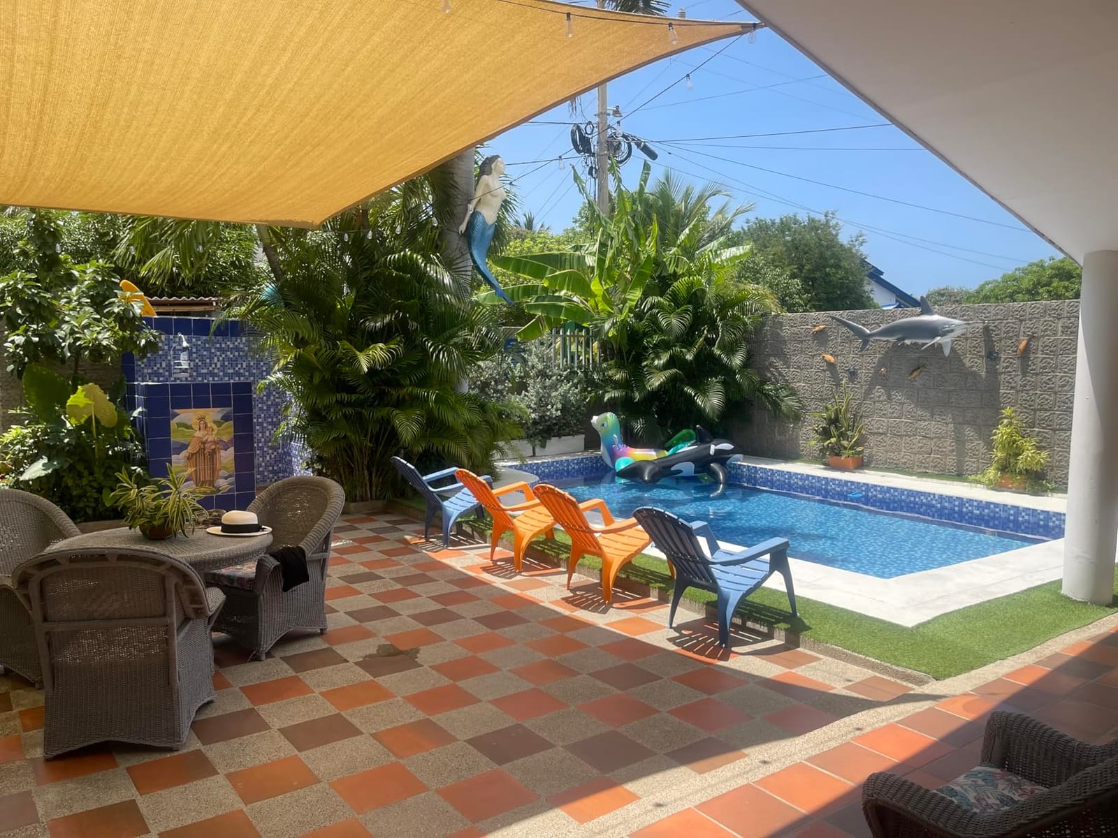 ColourTree Heavy Duty 16' x 20' Beige Sun Shade Rectangle Pro Ring Shade Sail, 260 GSM Commercial Grade UPF50 Sunshade, Reinforced Corners & Edges - 5 Years Warranty (We Make Custom Size) customer photo 2