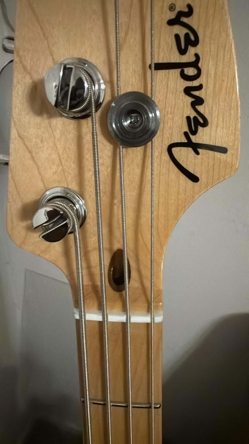 Fender Standard Jazz Bass, Maple Fingerboard, Black Pickguard, Black customer photo 1