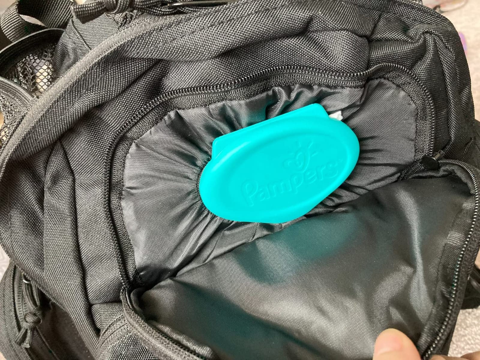 HighSpeedDaddy Diaper Bag Backpack with Diaper Changing Mat - Waterproof Military-Grade Baby Travel Bag - Spacious Design for Moms and Dads on the Go with Toddlers Baby Bag - Gunmetal Gray customer photo 1