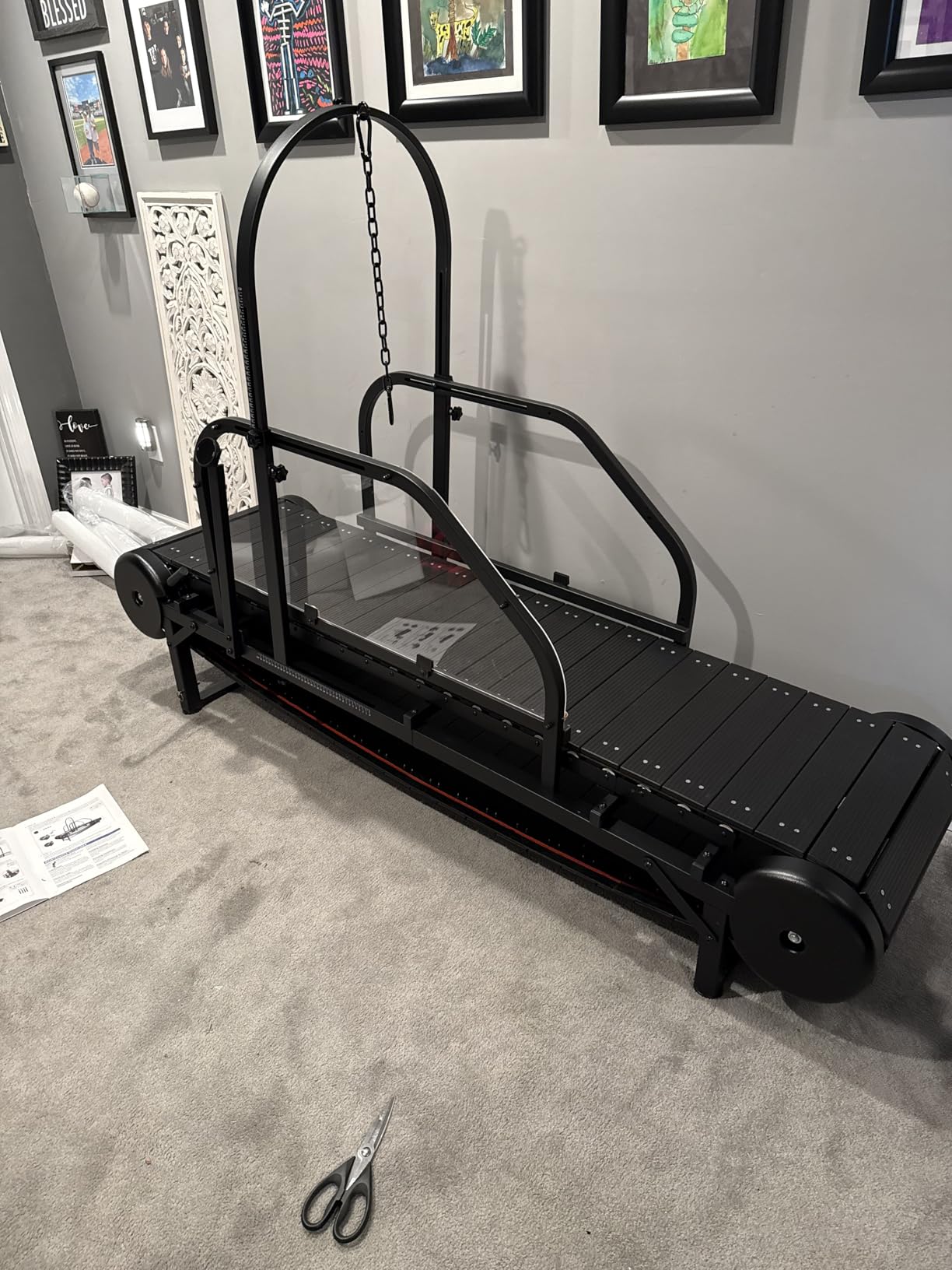 Dog Treadmill for Large Dogs with Manual Brake & Timer, 18